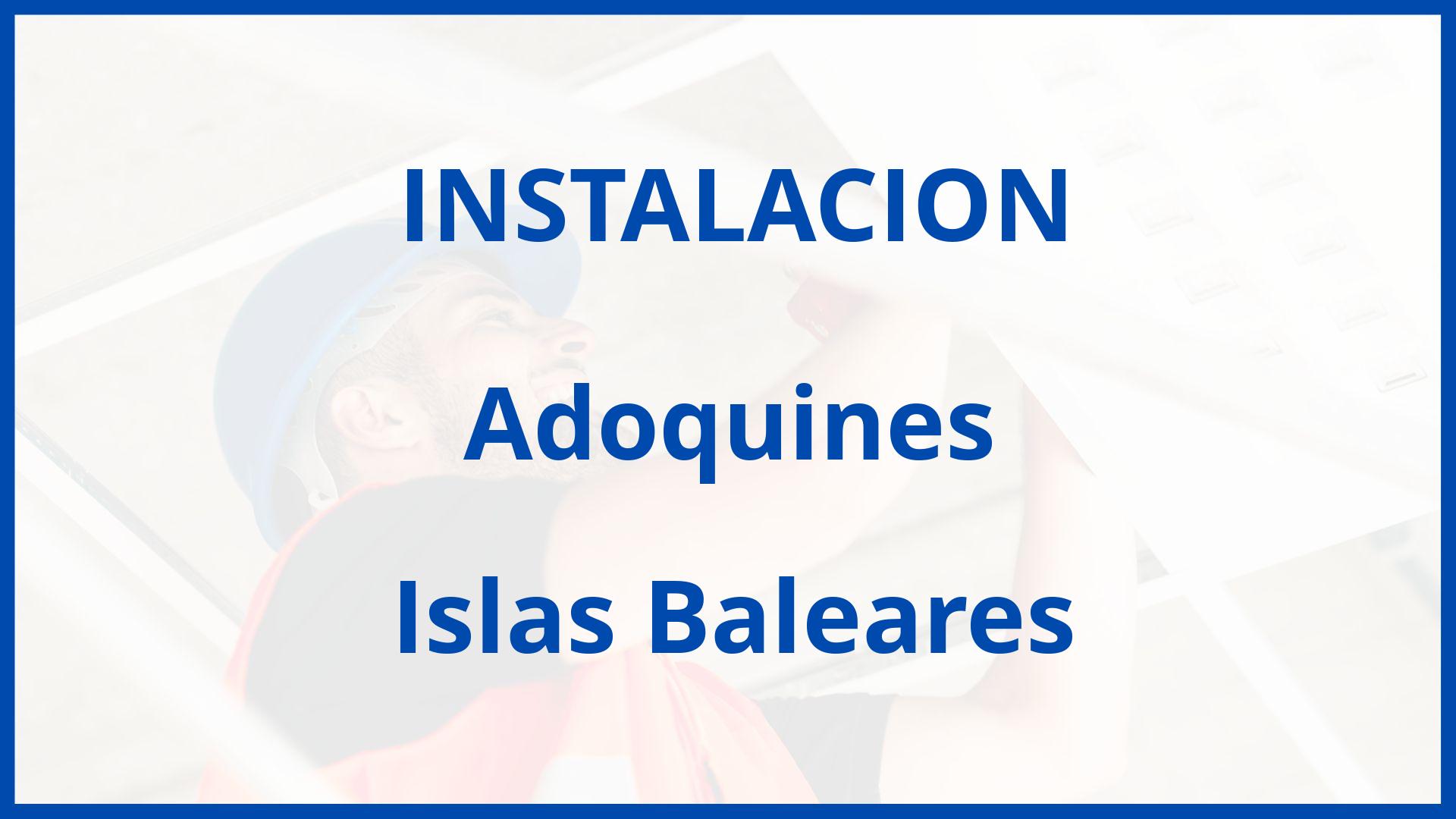 Instalacion De Adoquines