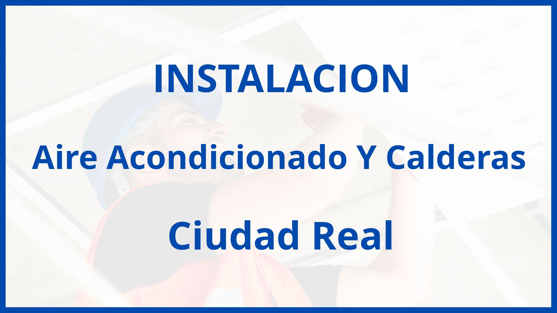 Instalacion De Aire Acondicionado Y Calderas