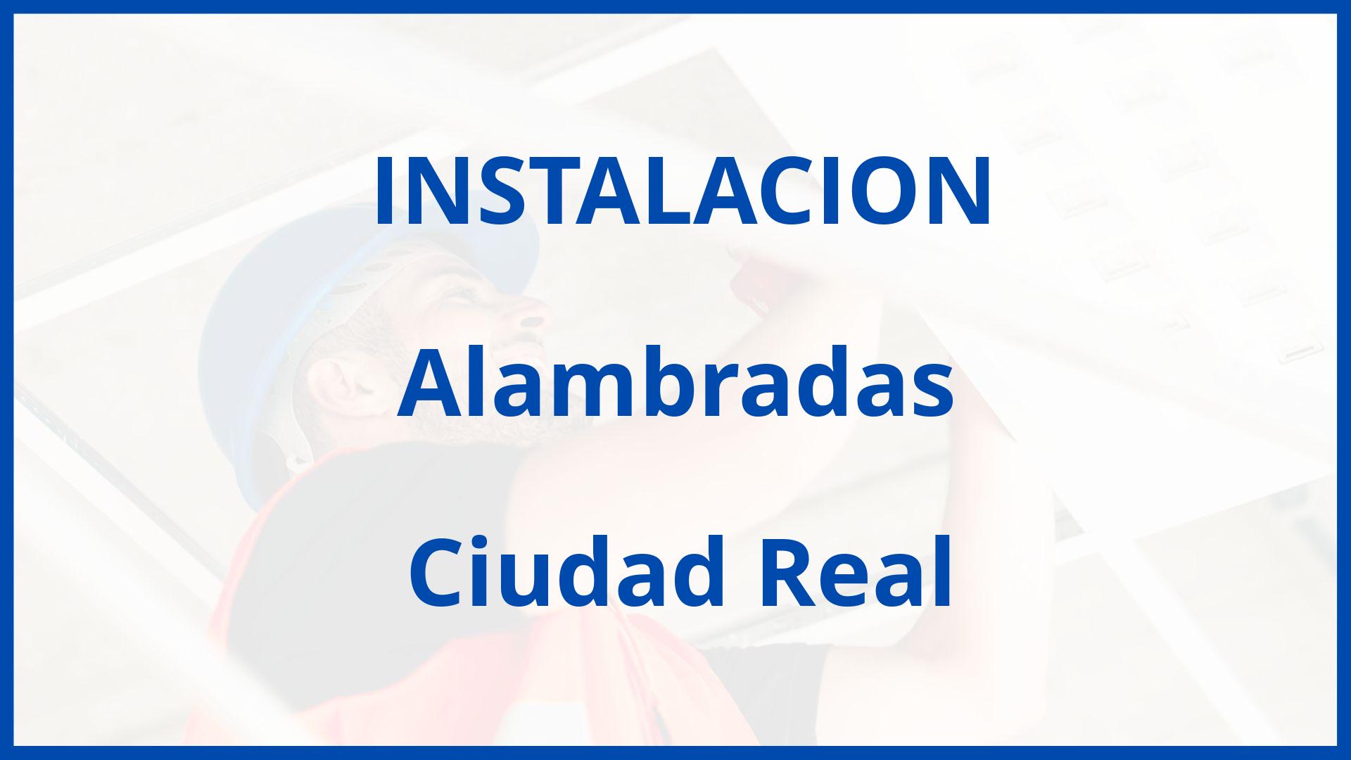 Instalacion De Alambradas