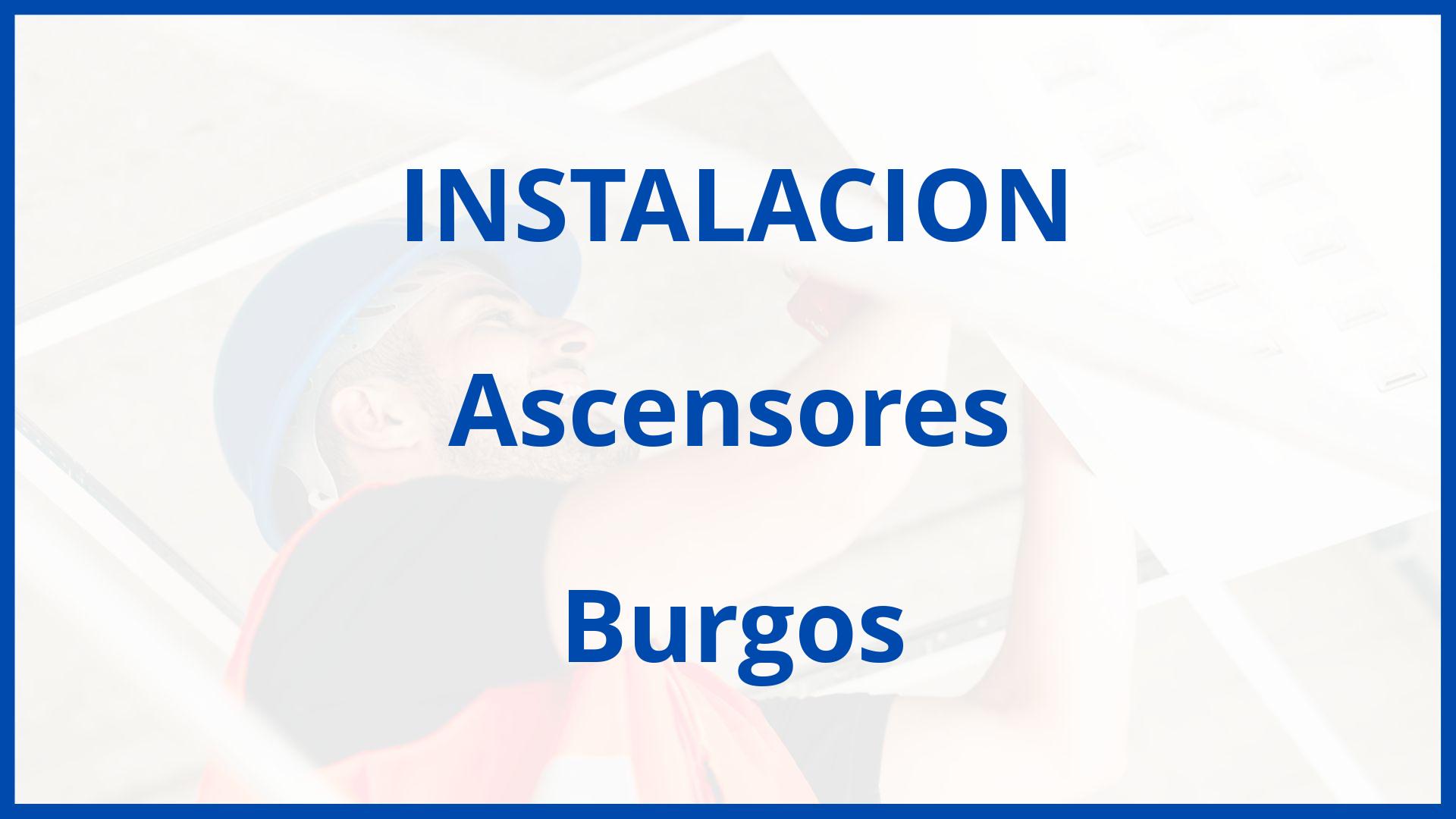 Instalacion De Ascensores