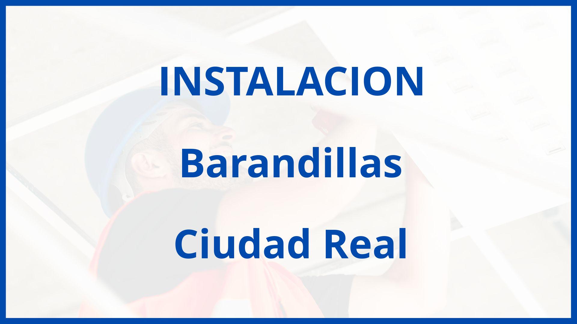 Instalacion De Barandillas