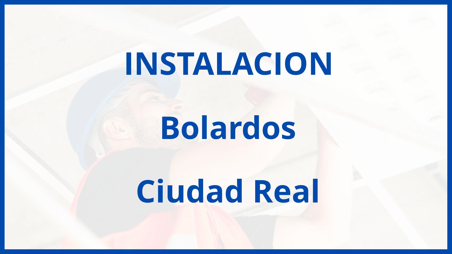 Instalacion De Bolardos