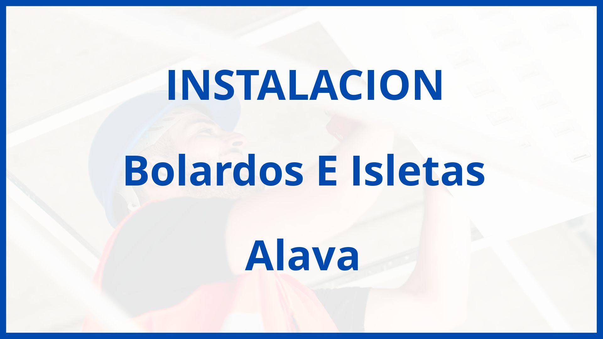 Instalacion De Bolardos E Isletas