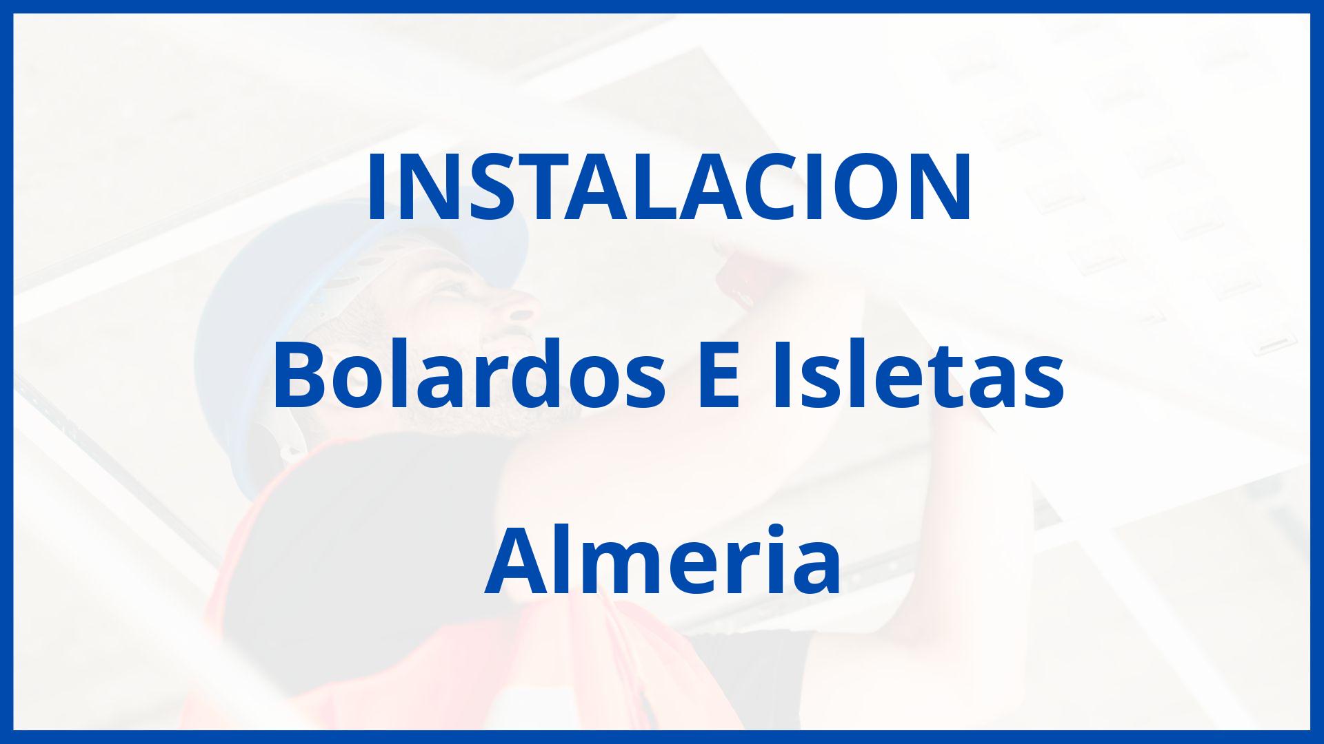 Instalacion De Bolardos E Isletas