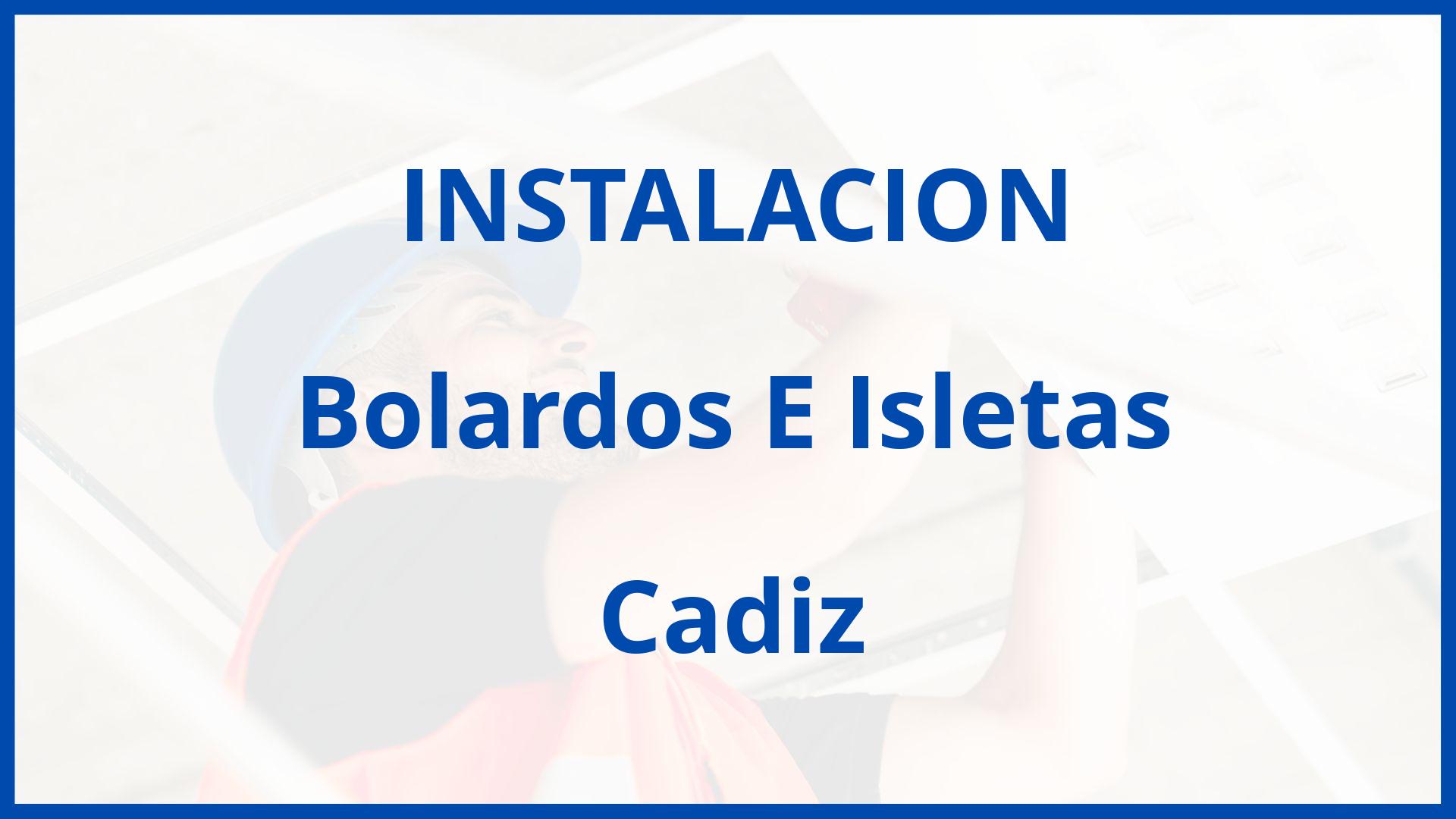 Instalacion De Bolardos E Isletas