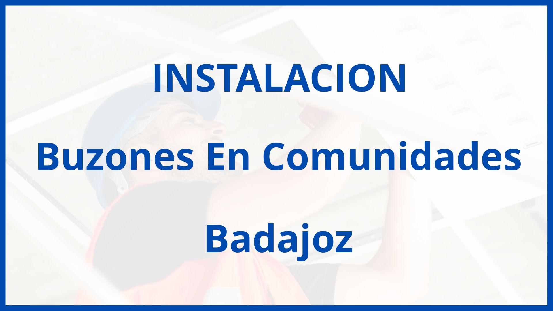 Instalacion De Buzones En Comunidades