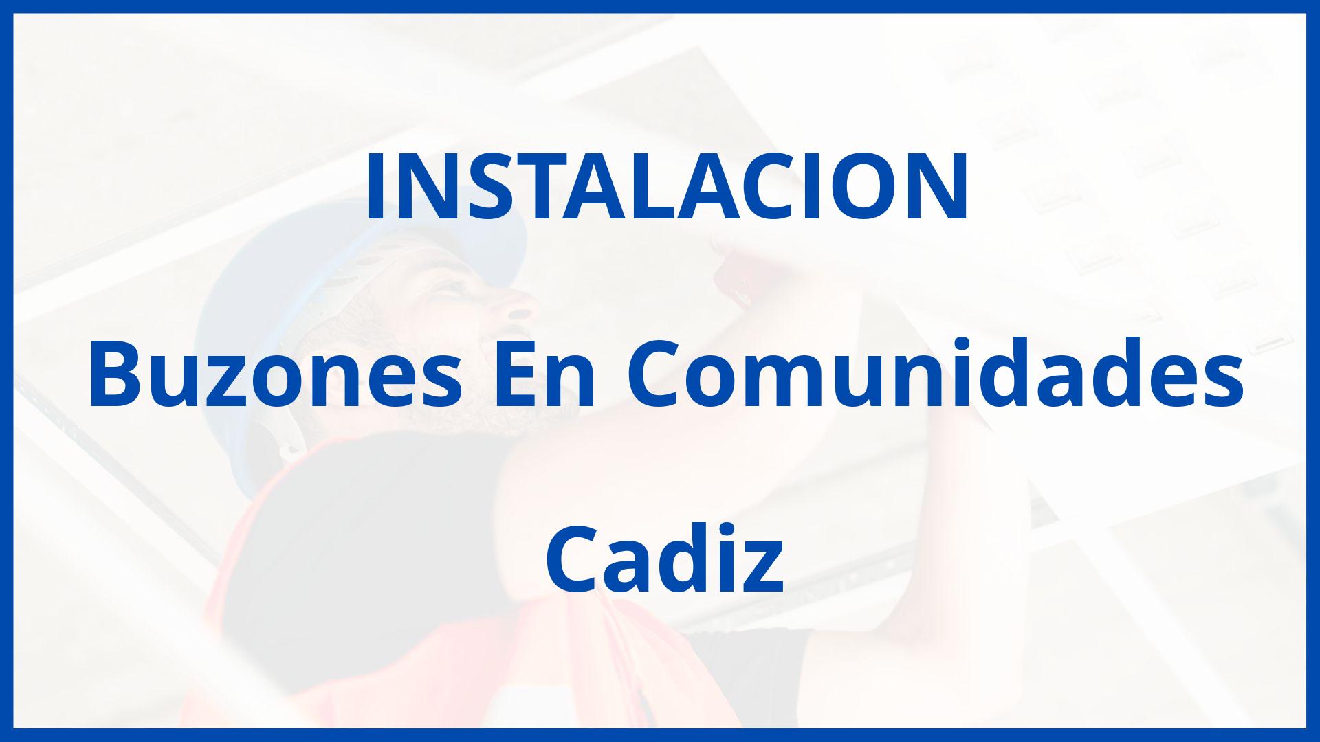 Instalacion De Buzones En Comunidades