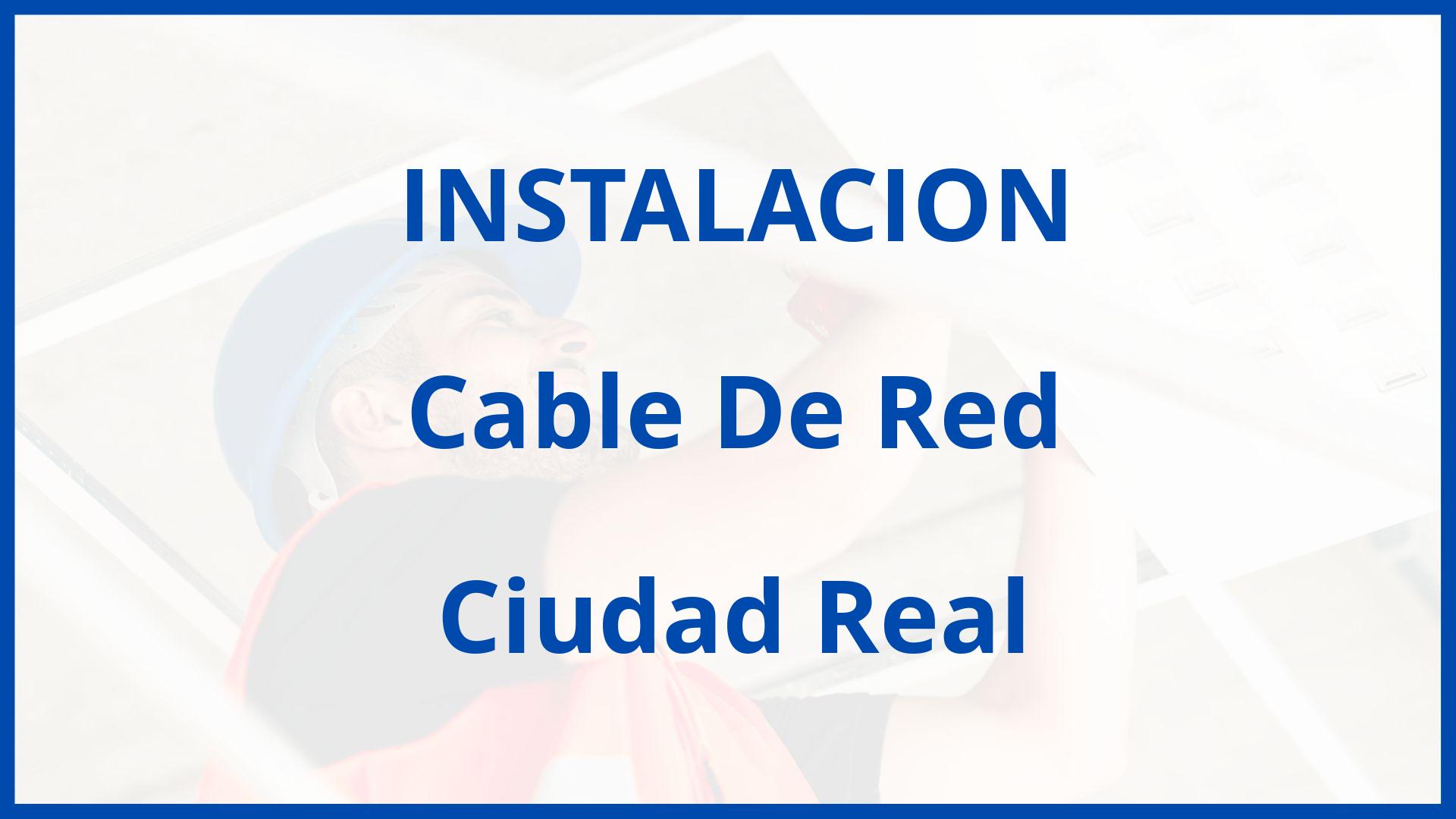 Instalacion De Cable De Red