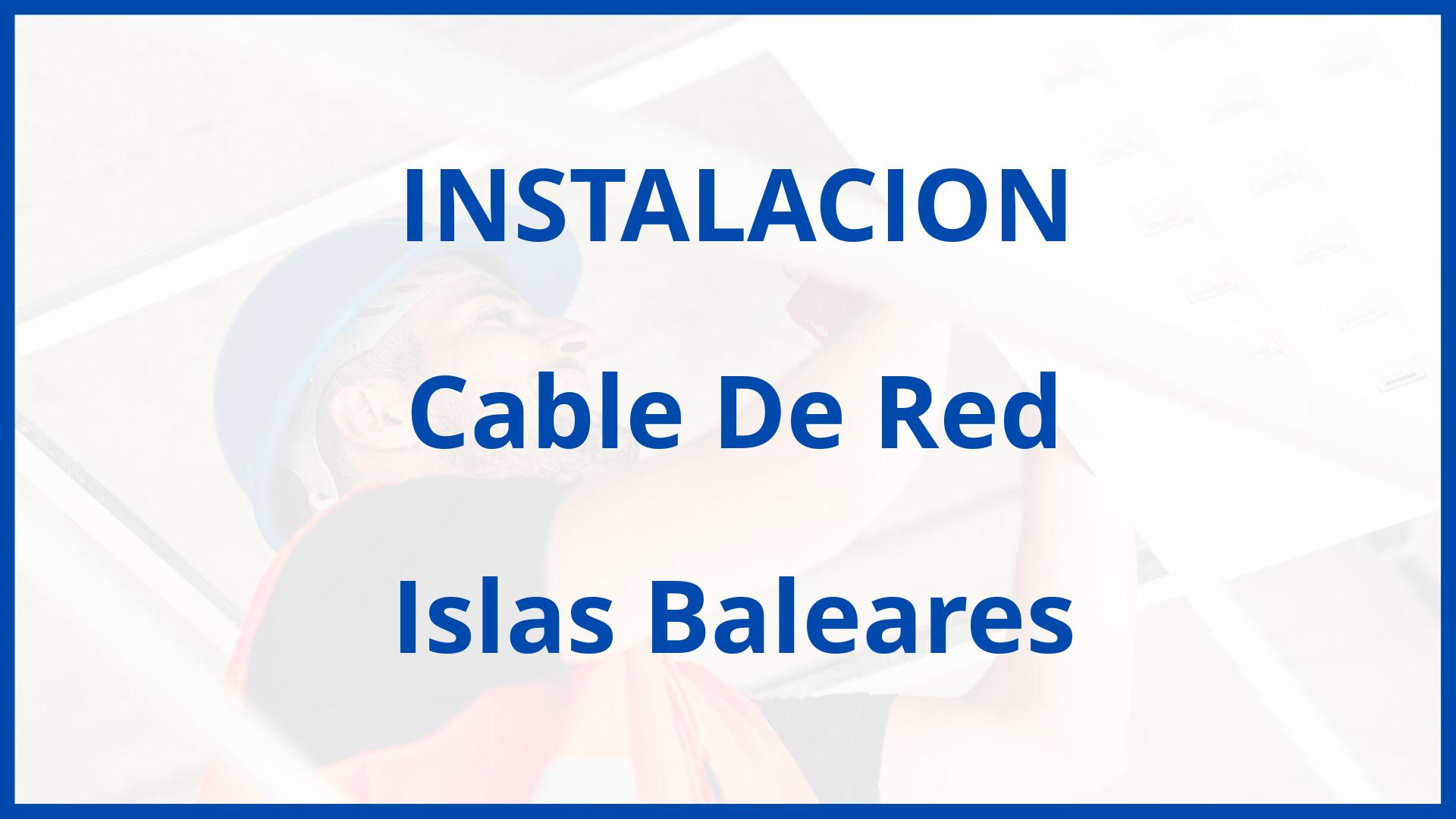 Instalacion De Cable De Red