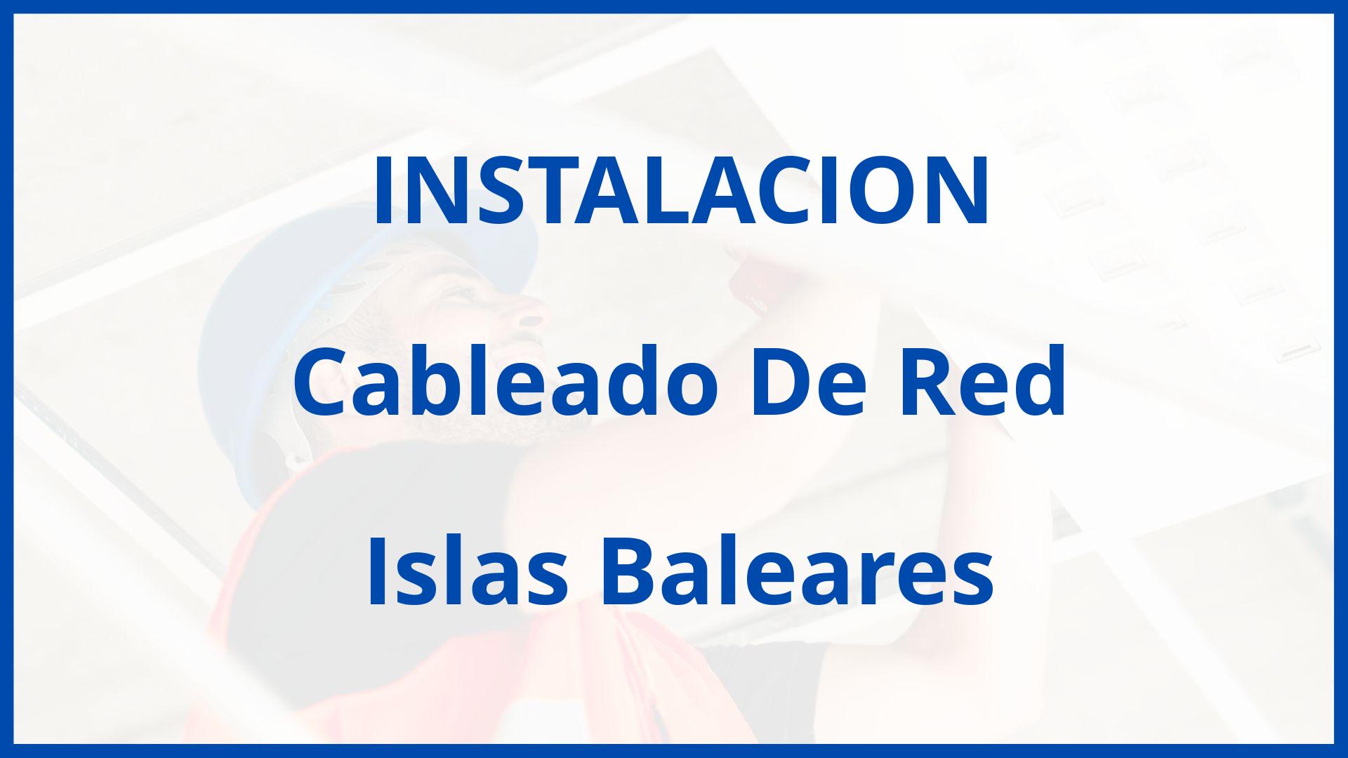 Instalacion De Cableado De Red