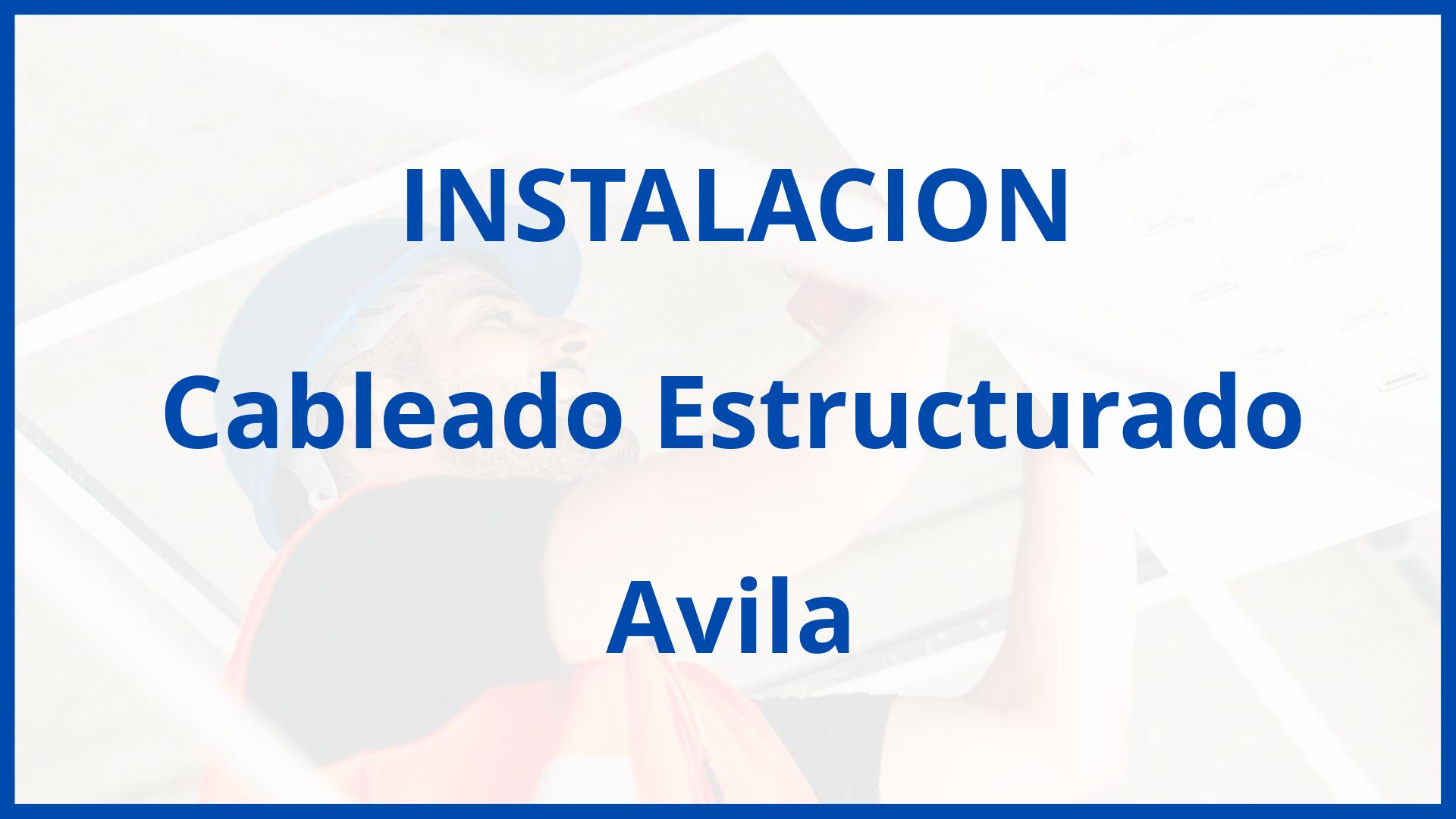 Instalacion De Cableado Estructurado