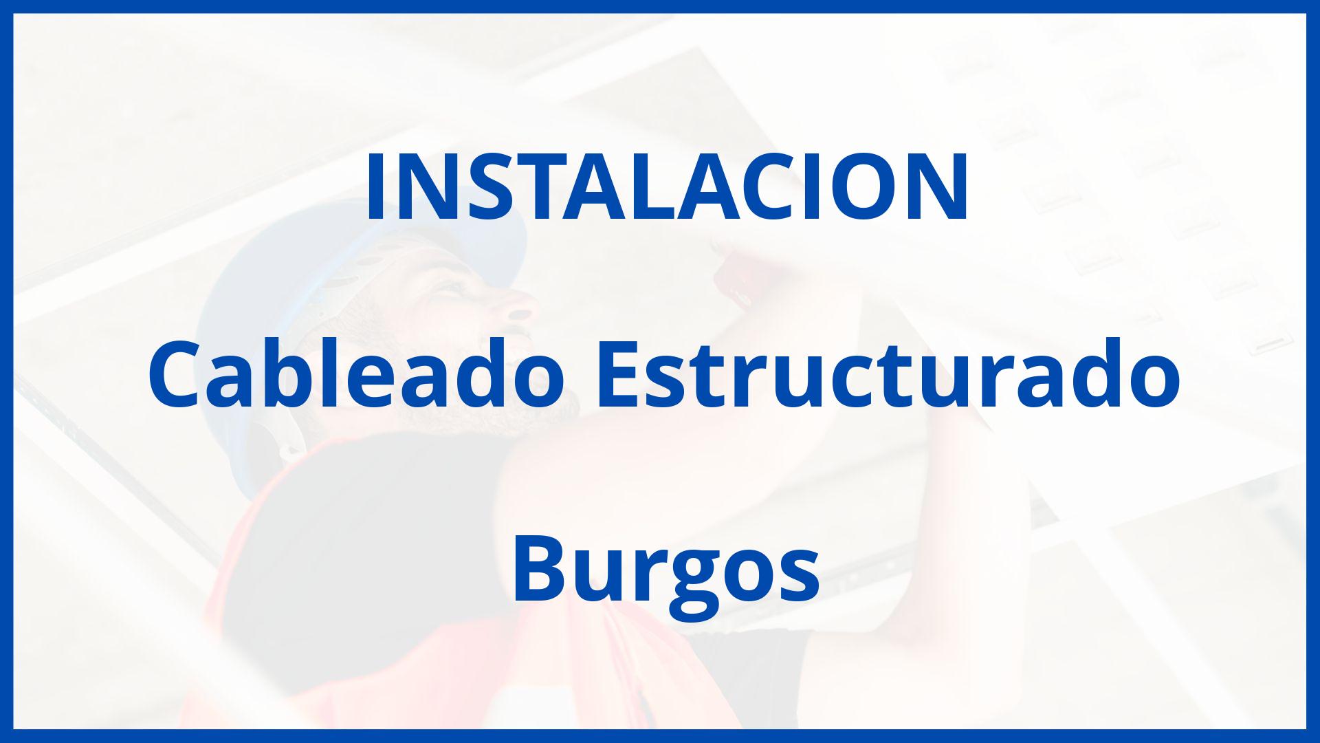 Instalacion De Cableado Estructurado