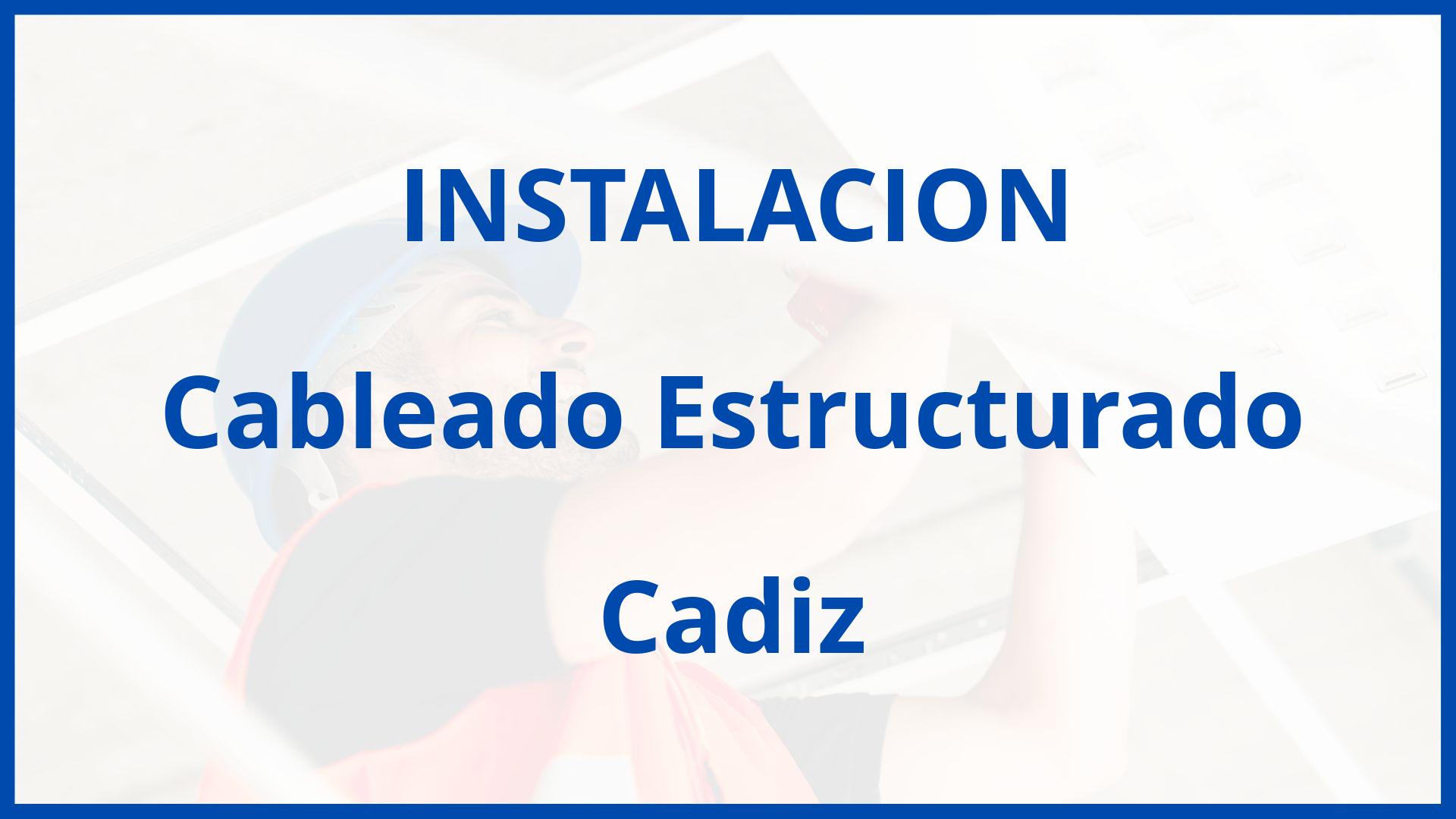 Instalacion De Cableado Estructurado