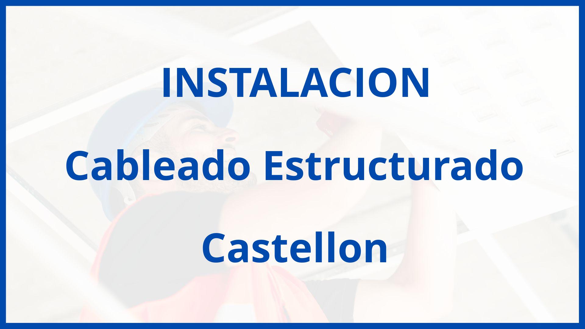 Instalacion De Cableado Estructurado