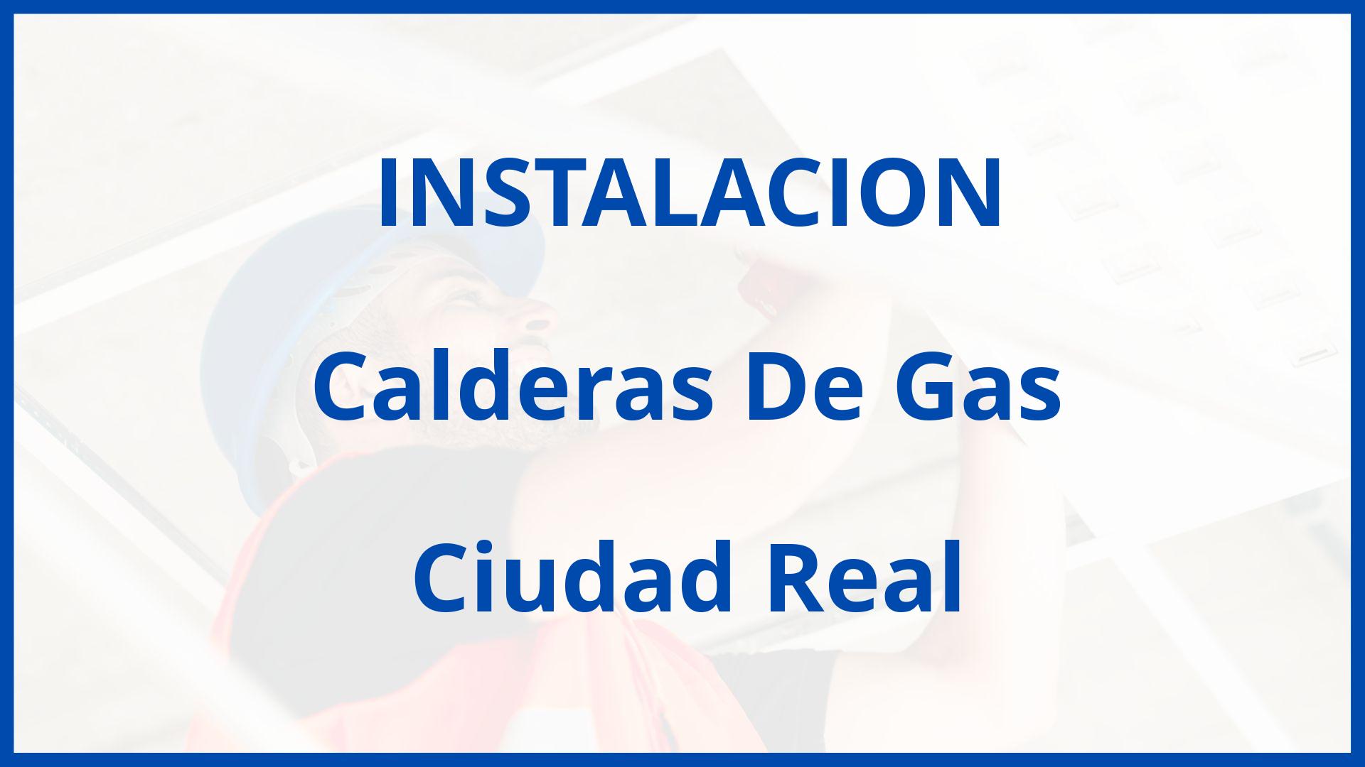 Instalacion De Calderas De Gas