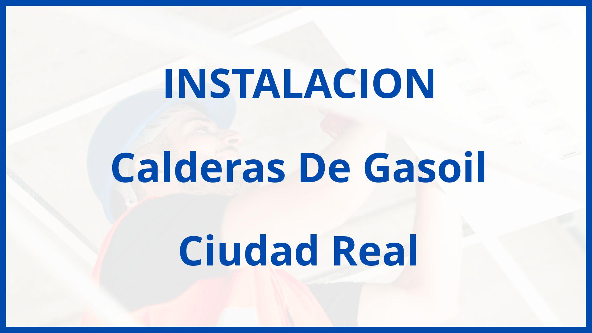 Instalacion De Calderas De Gasoil