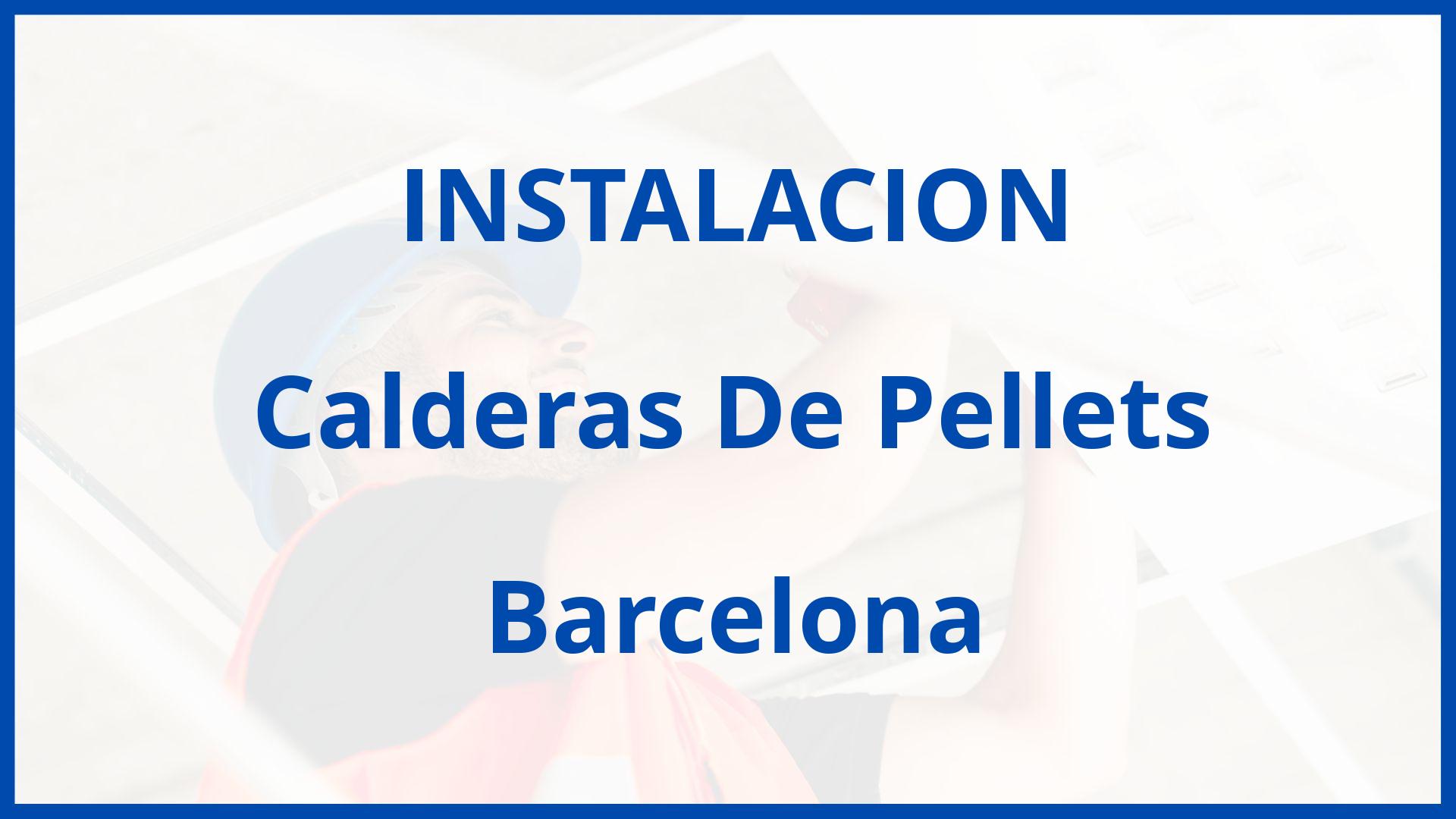 Instalacion De Calderas De Pellets