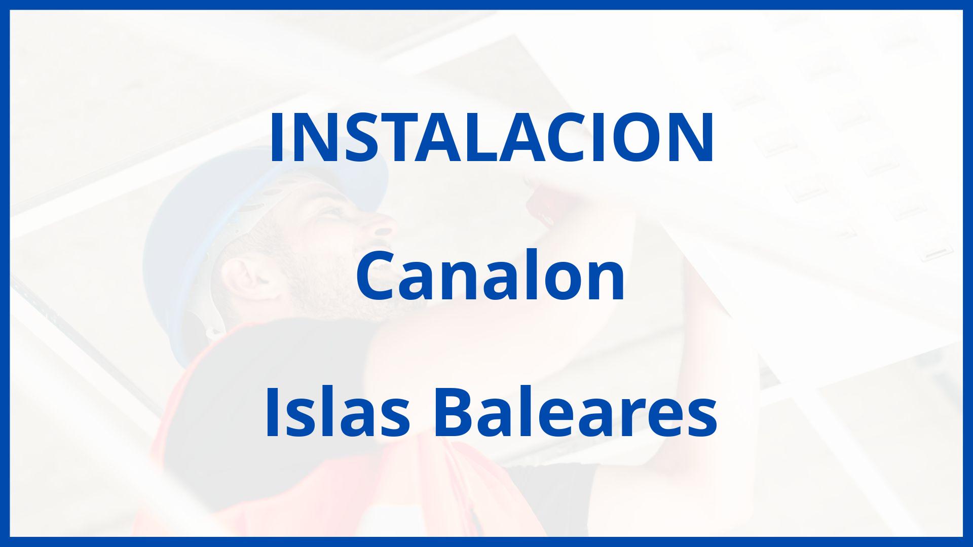 Instalacion De Canalon