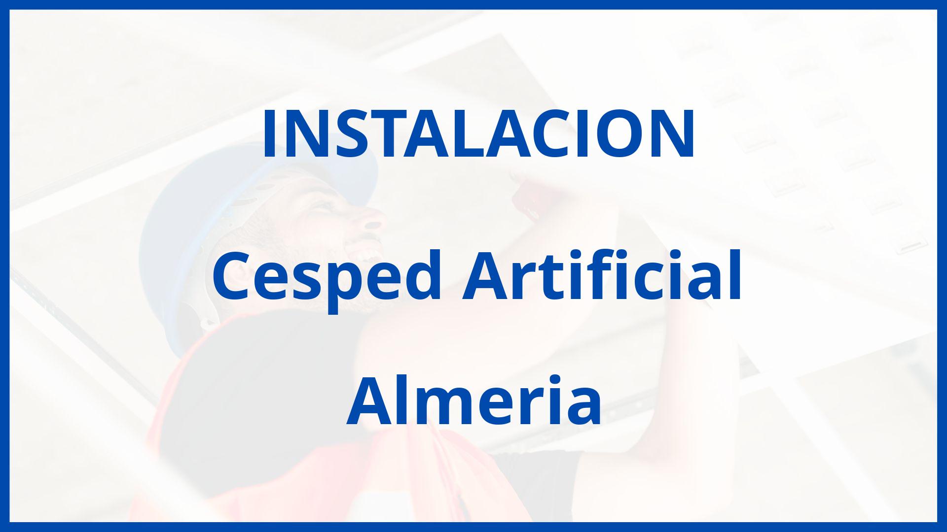 Instalacion De Cesped Artificial