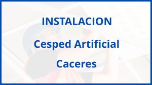 Instalacion De Cesped Artificial en Caceres