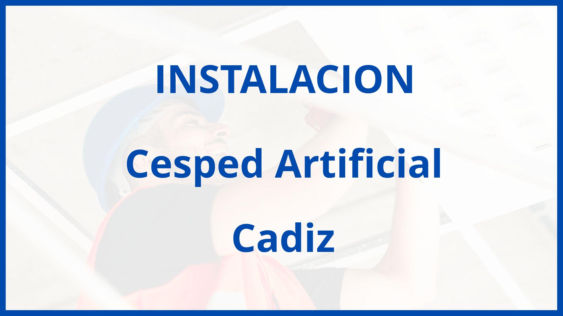 Instalacion De Cesped Artificial