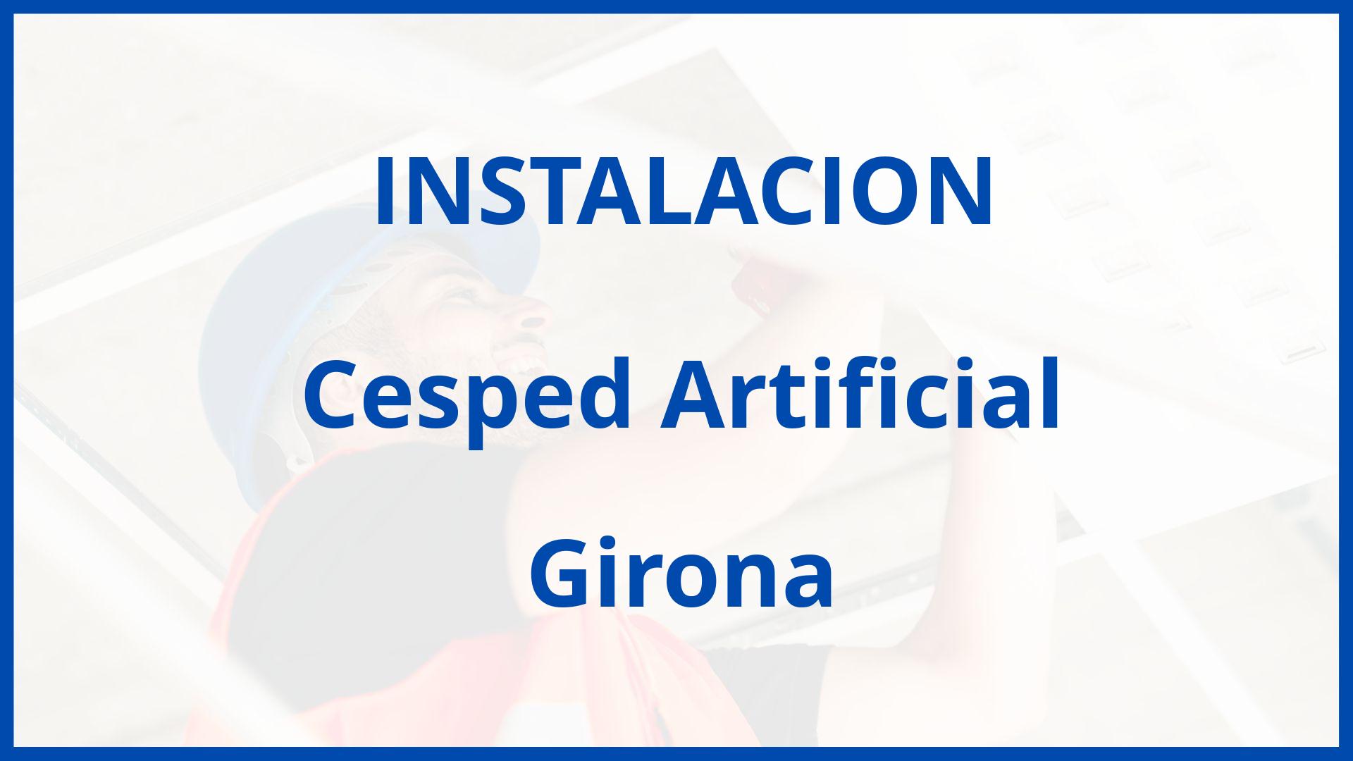 Instalacion De Cesped Artificial