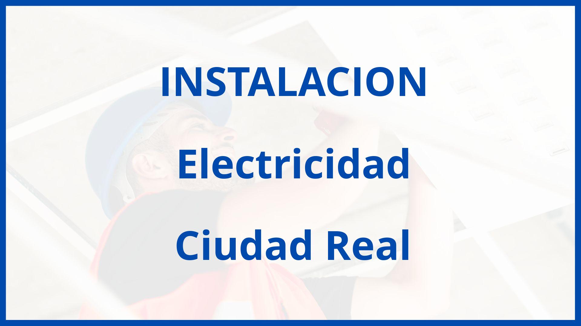 Instalacion De Electricidad