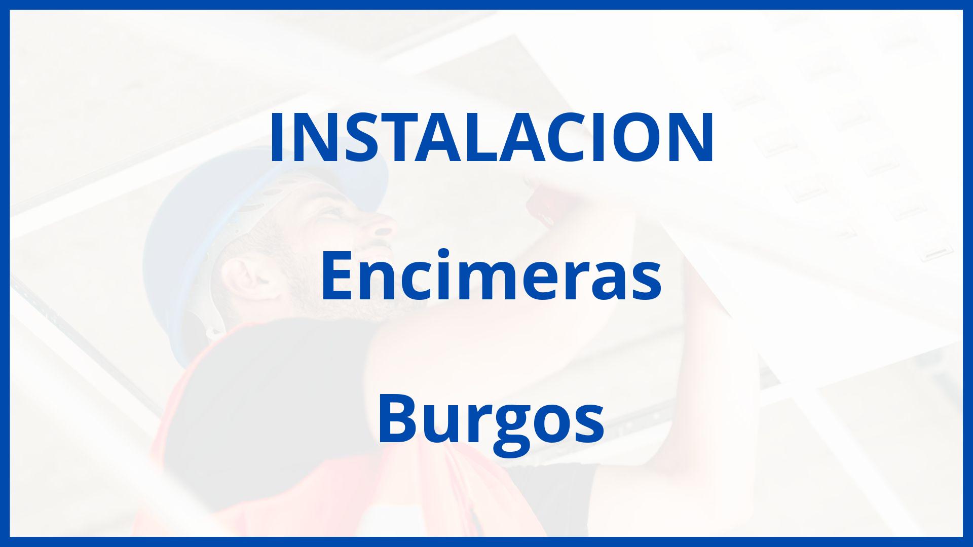 Instalacion De Encimeras