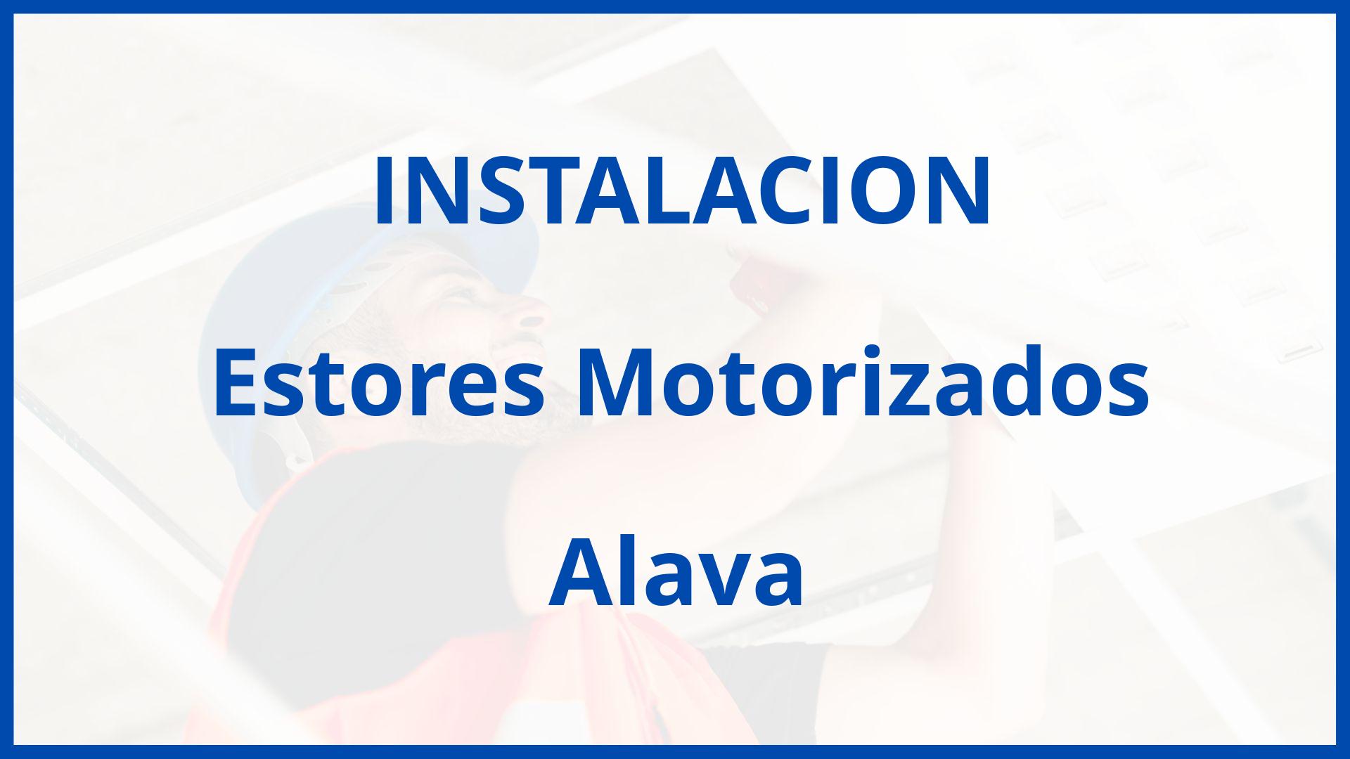 Instalacion De Estores Motorizados