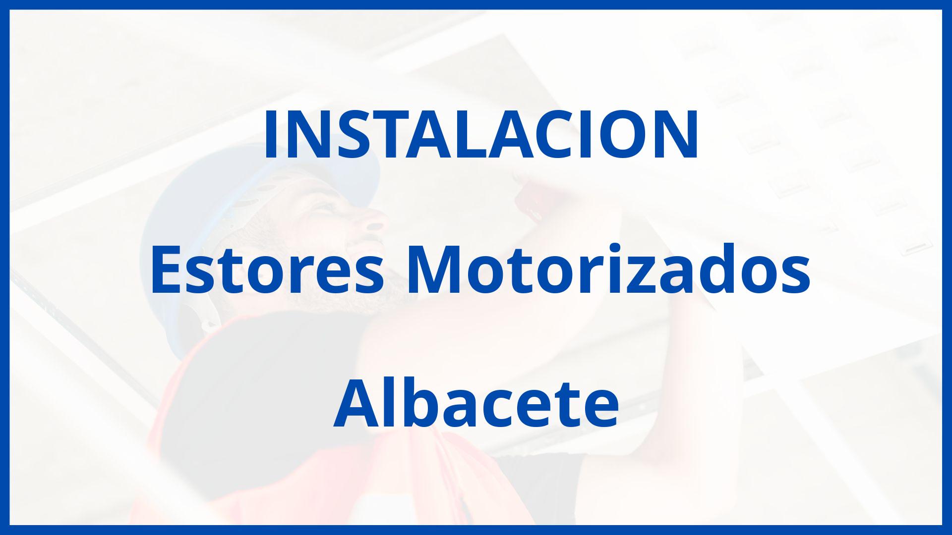 Instalacion De Estores Motorizados