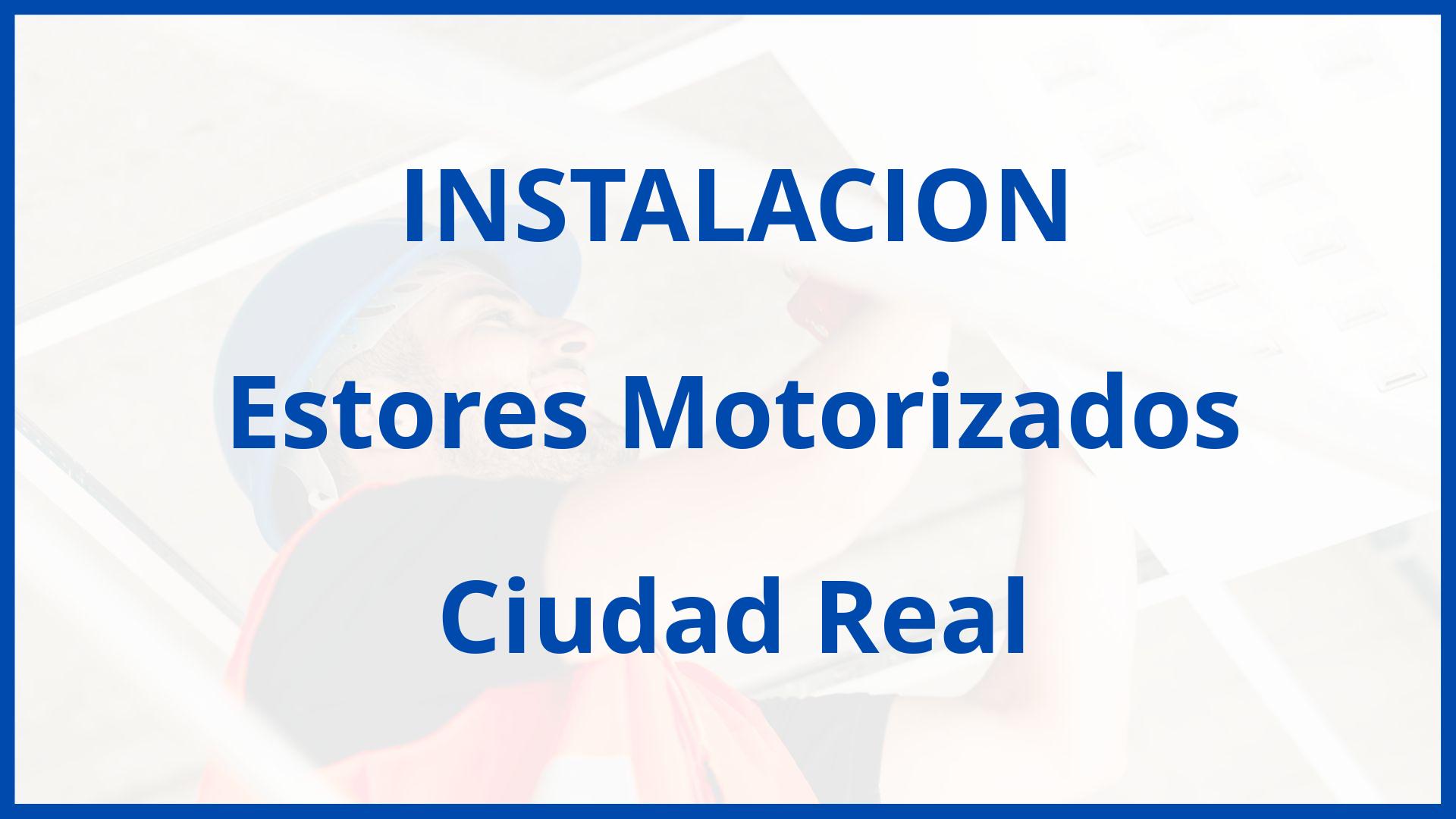 Instalacion De Estores Motorizados