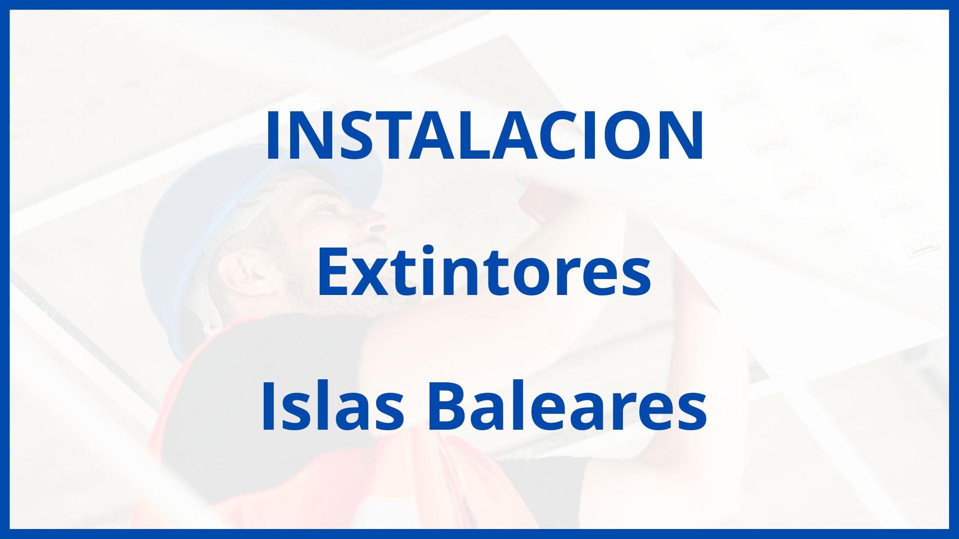 Instalacion De Extintores