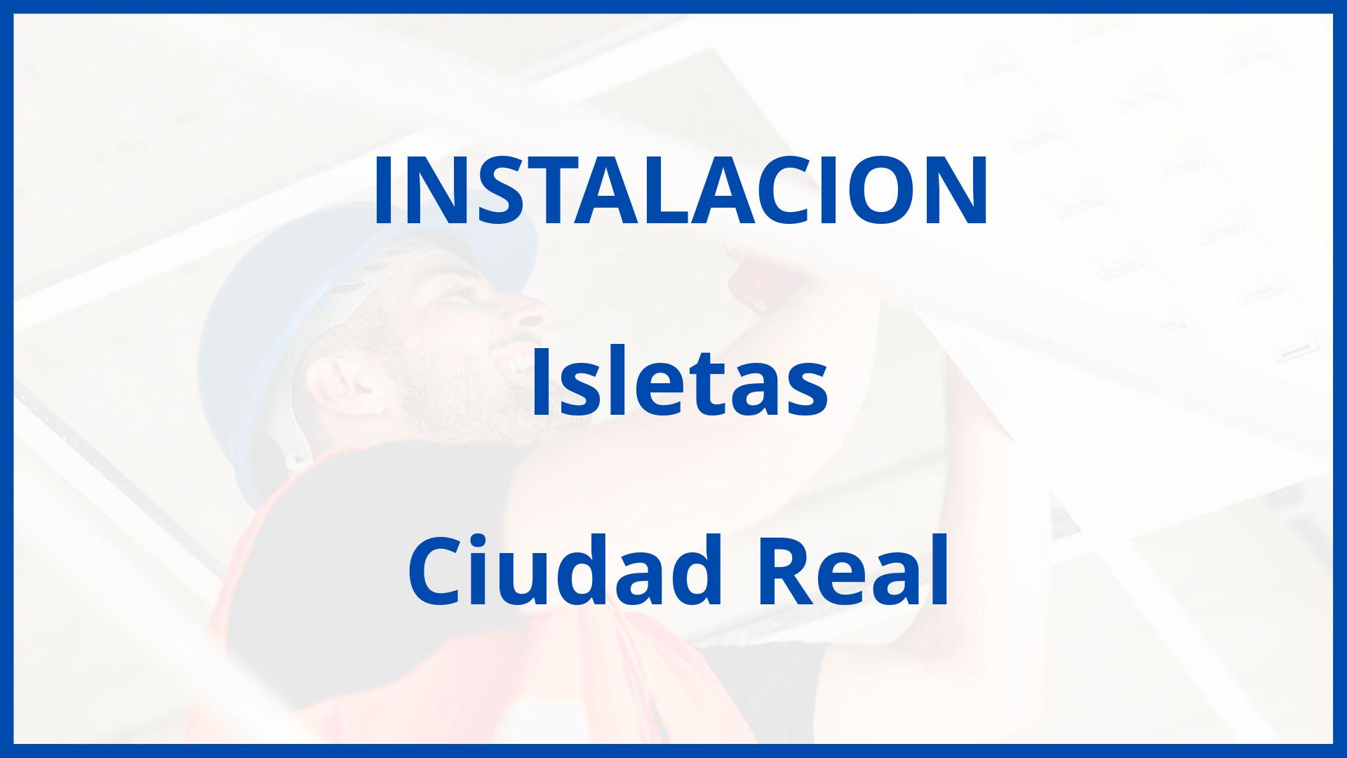 Instalacion De Isletas