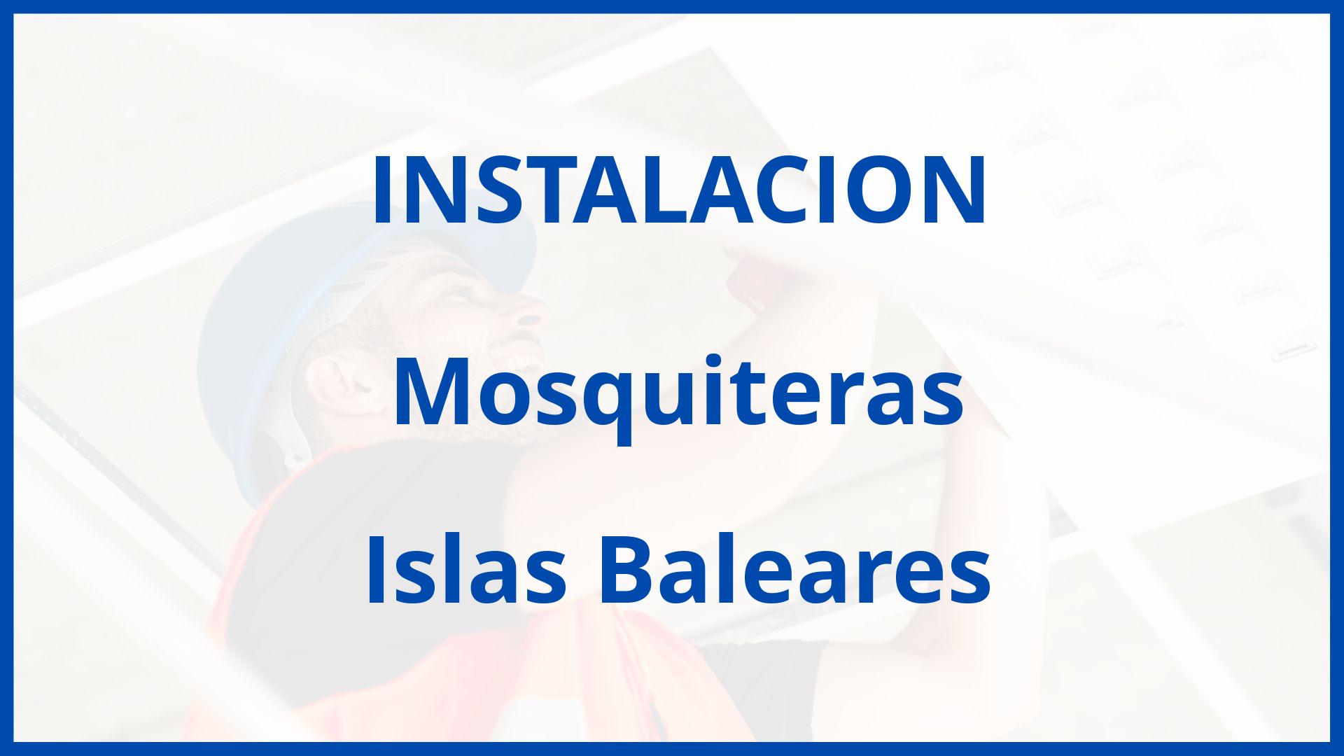 Instalacion De Mosquiteras