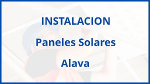 Instalacion De Paneles Solares en Alava