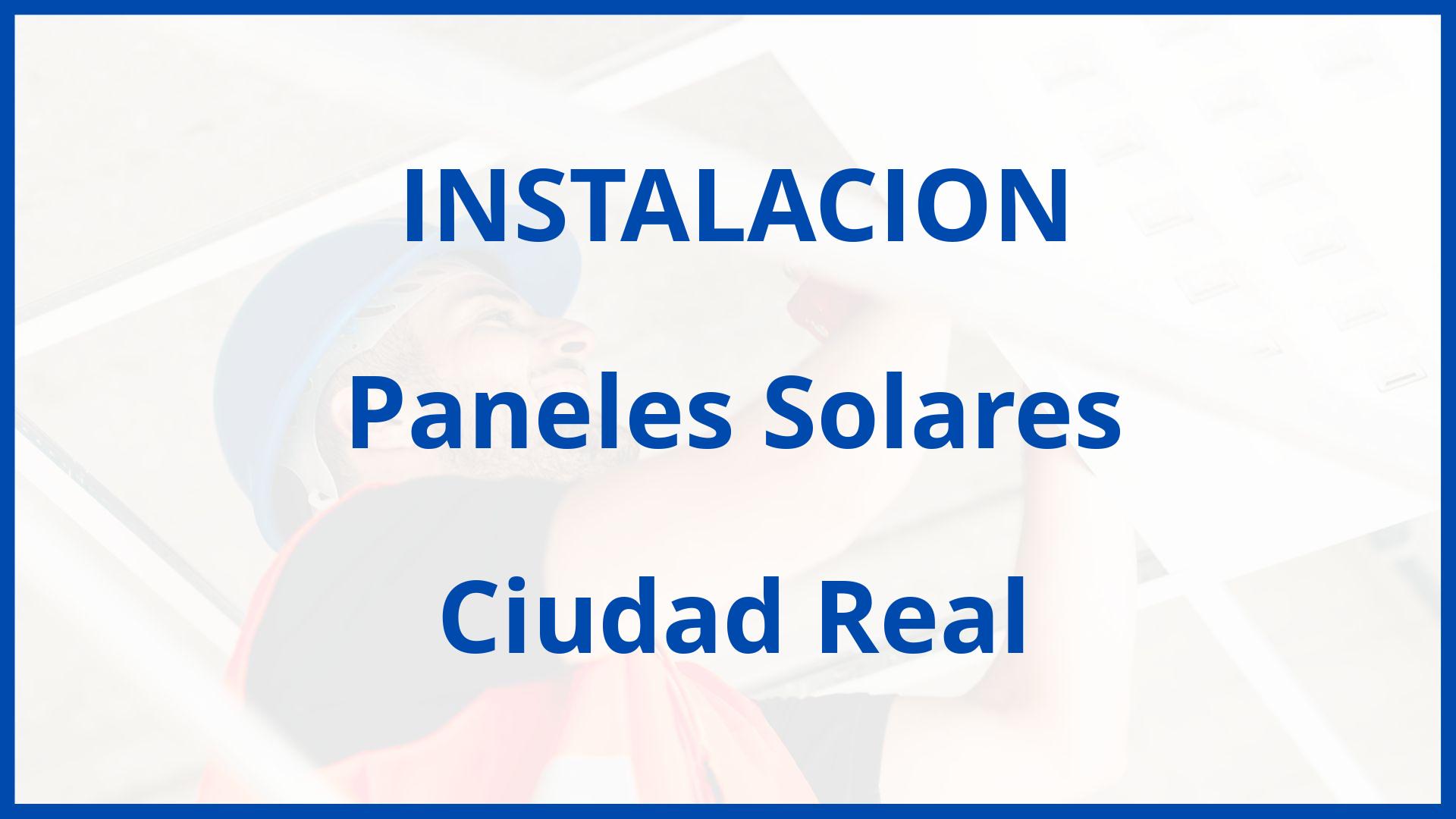 Instalacion De Paneles Solares