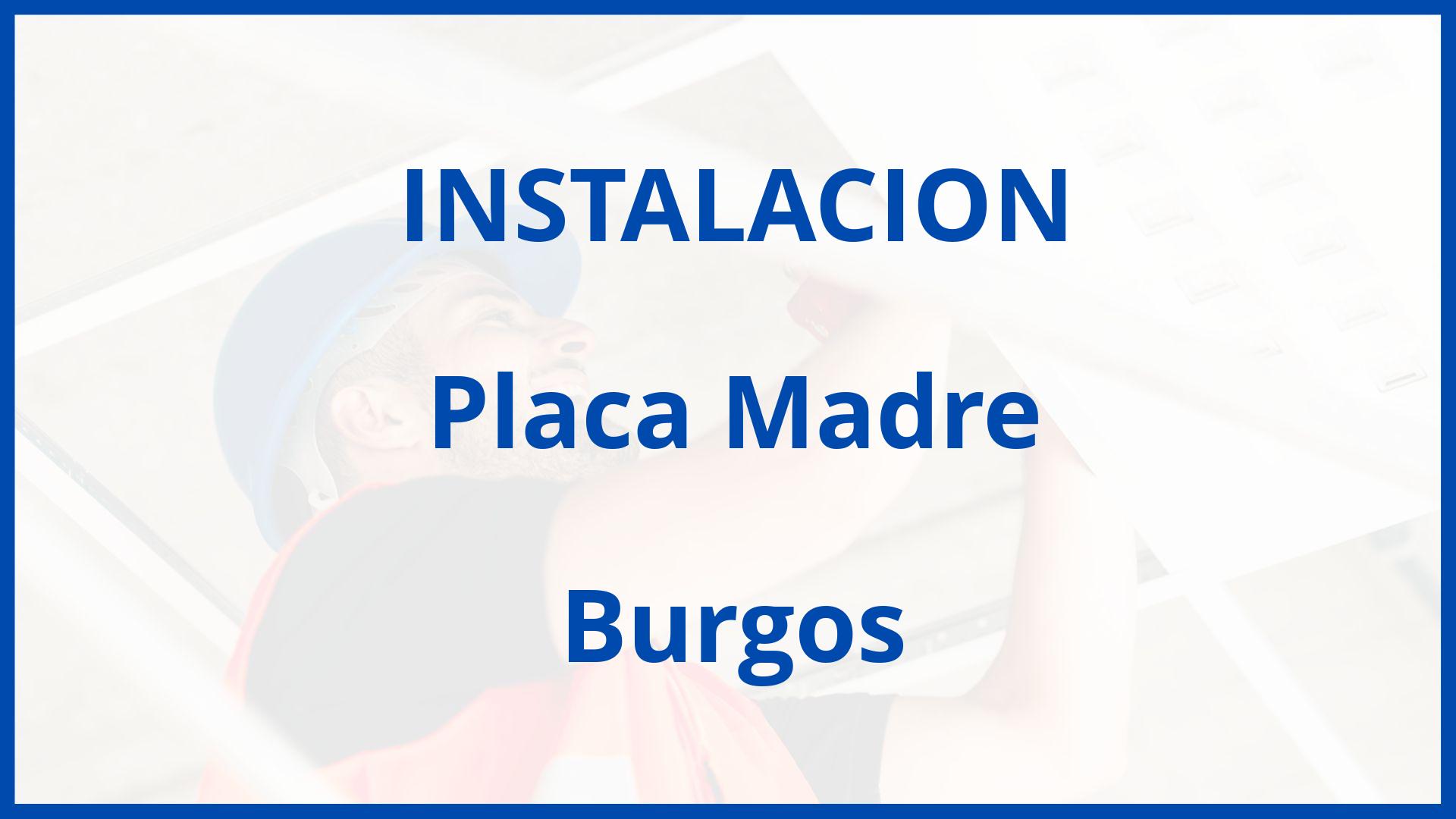 Instalacion De Placa Madre