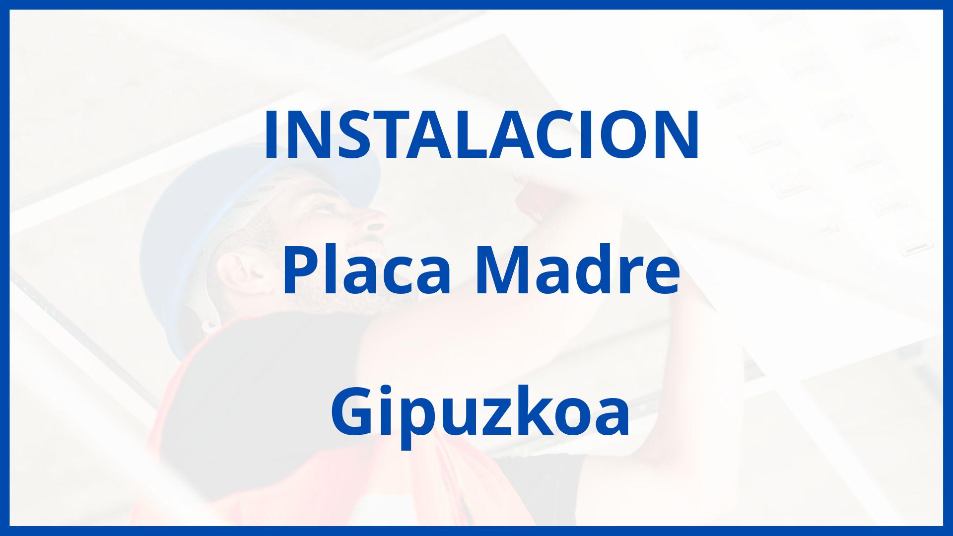 Instalacion De Placa Madre