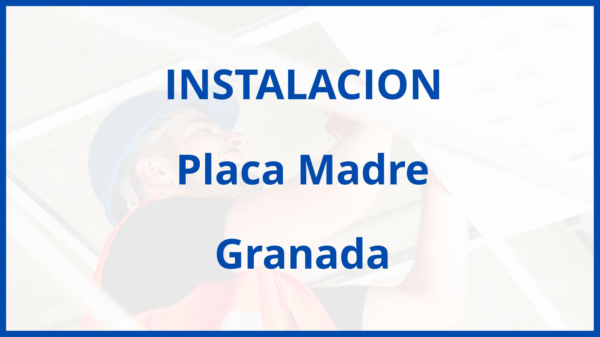 Instalacion De Placa Madre