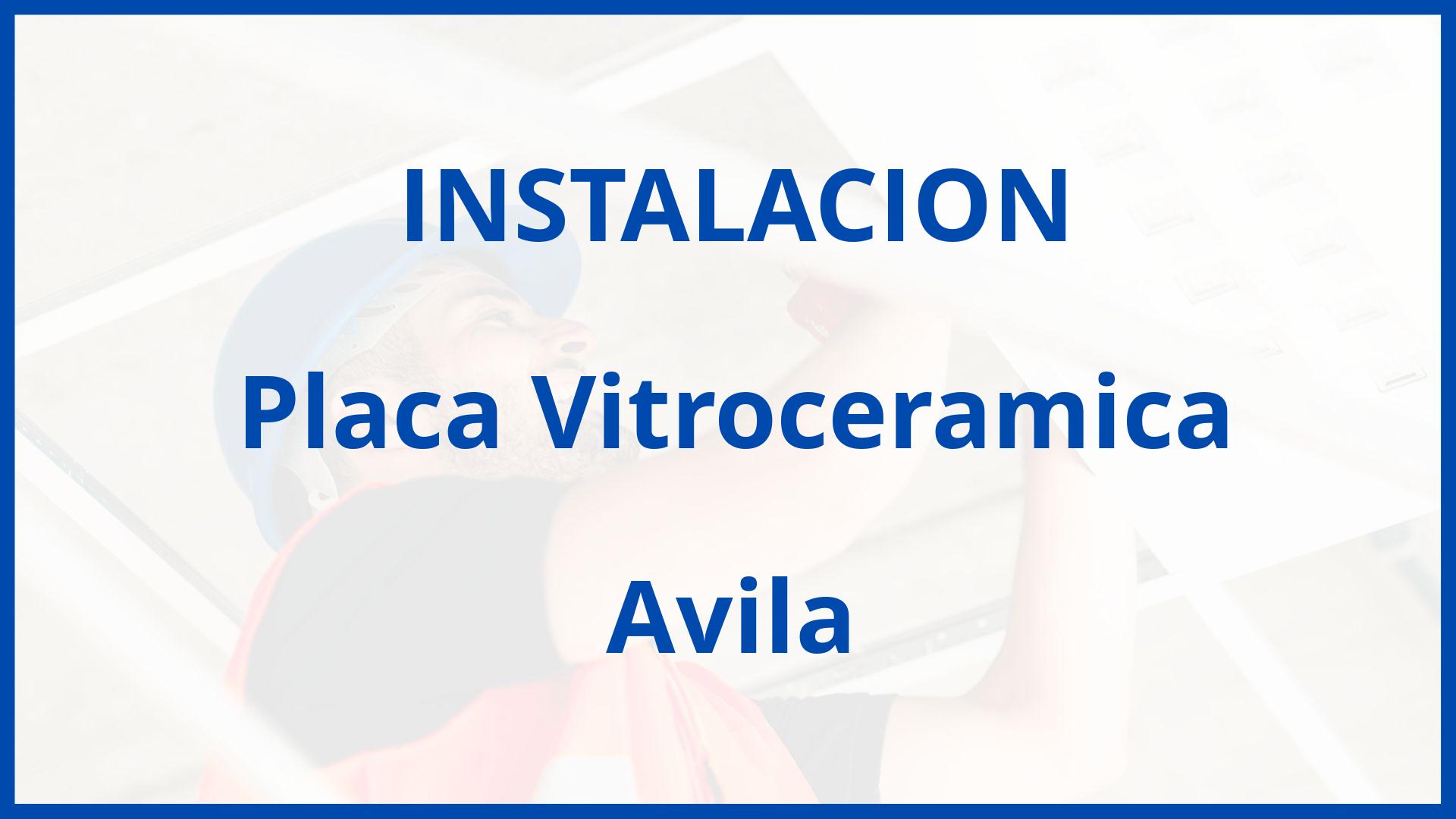 Instalacion De Placa Vitroceramica