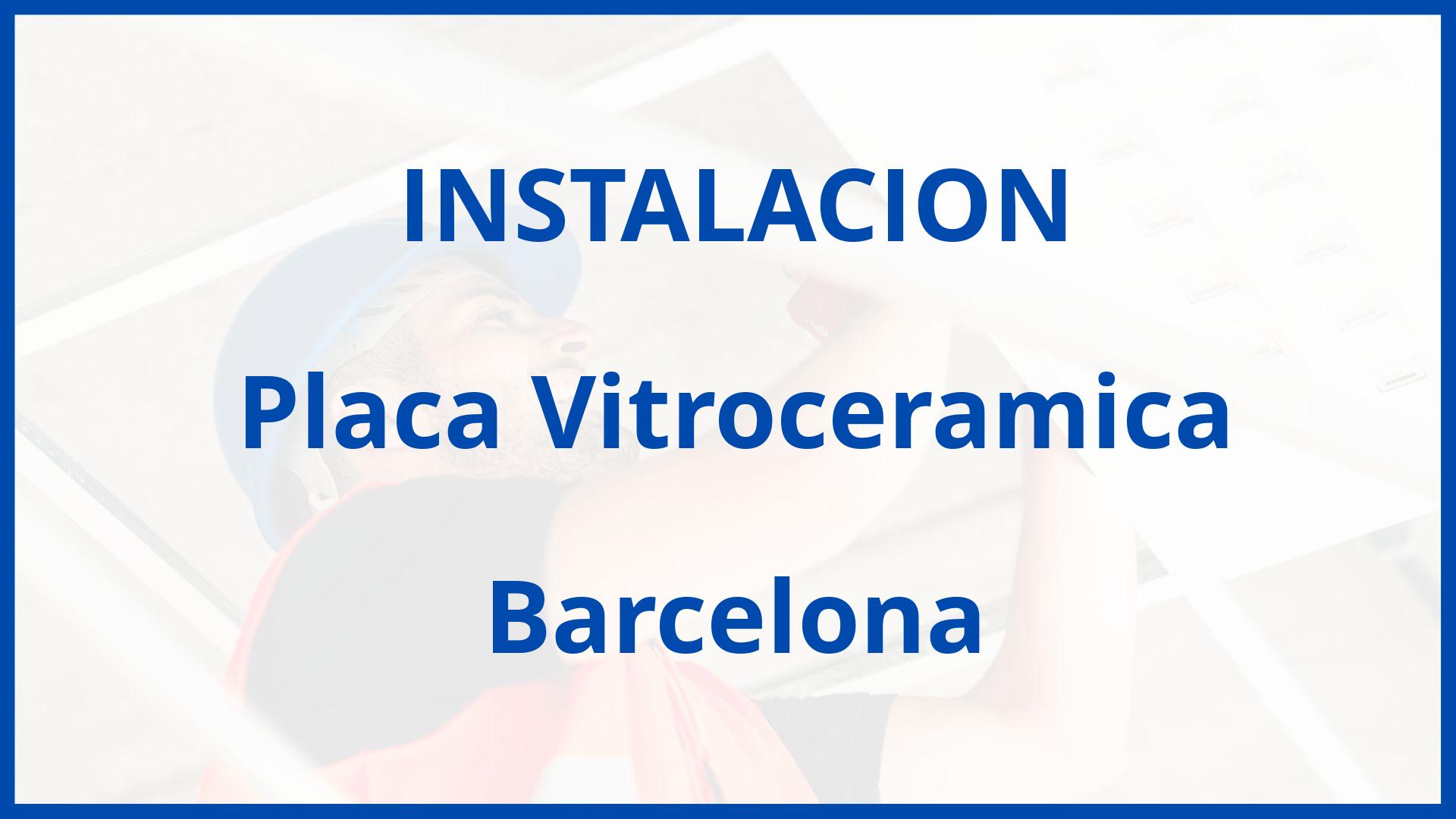 Instalacion De Placa Vitroceramica