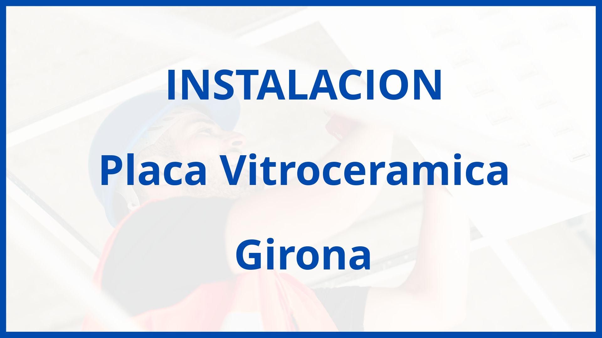 Instalacion De Placa Vitroceramica