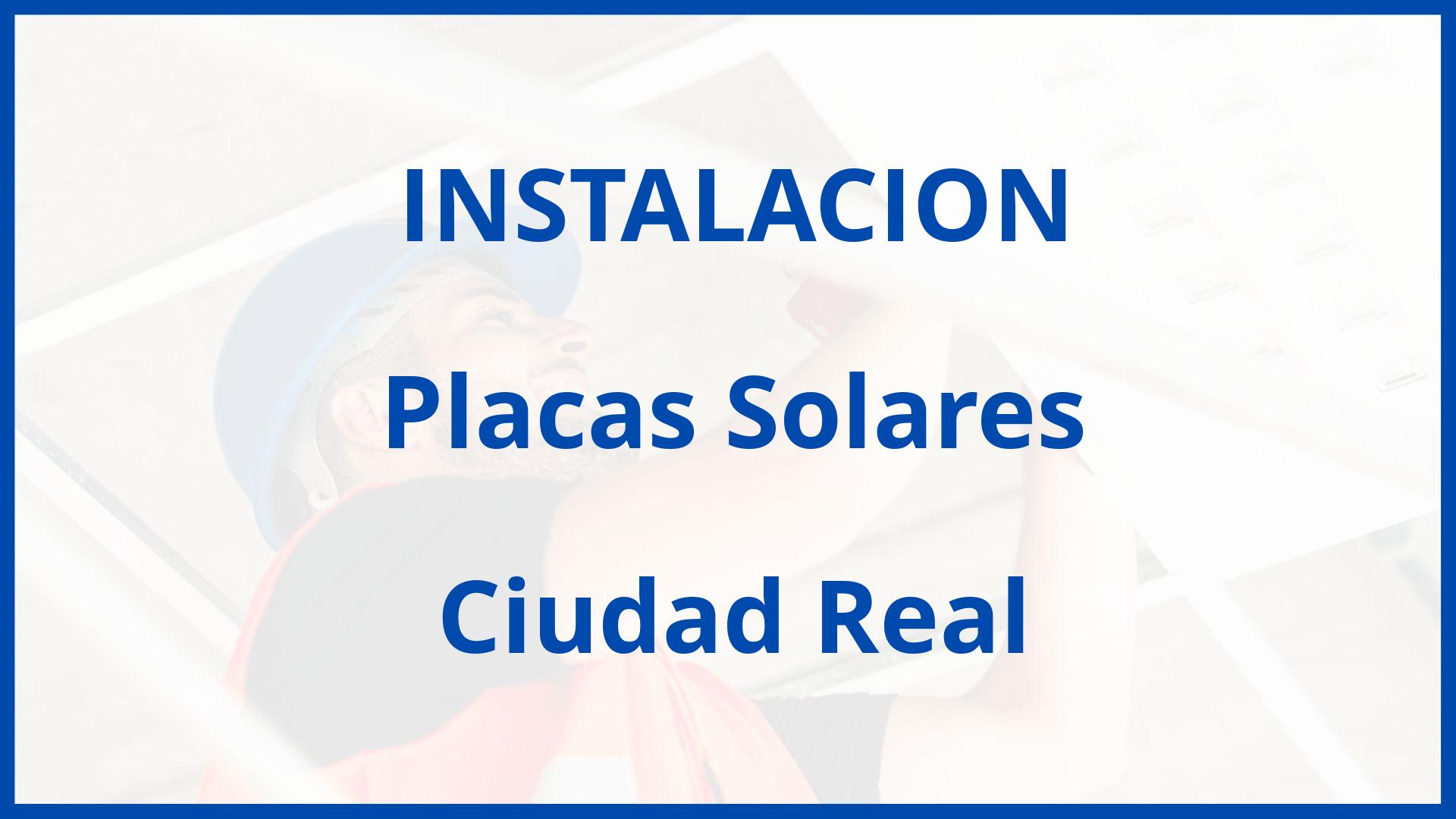 Instalacion De Placas Solares