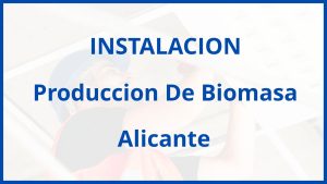 Instalacion De Produccion De Biomasa en Alicante