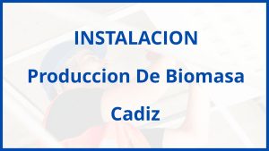 Instalacion De Produccion De Biomasa en Cadiz