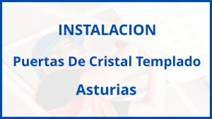 Instalacion De Puertas De Cristal Templado en Asturias