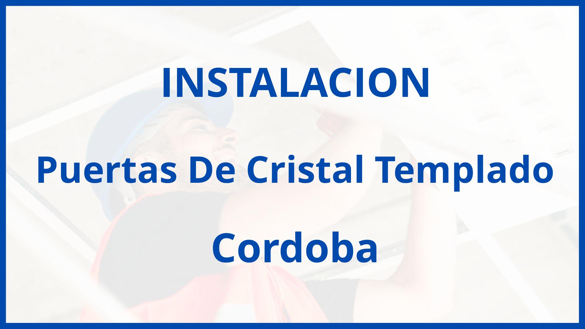 Instalacion De Puertas De Cristal Templado