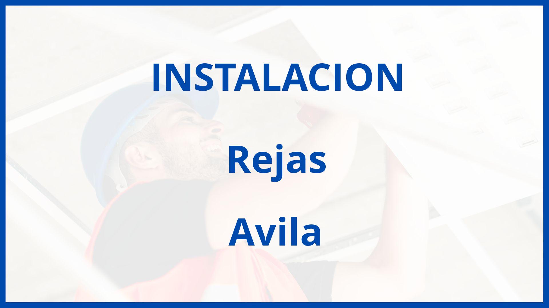 Instalacion De Rejas