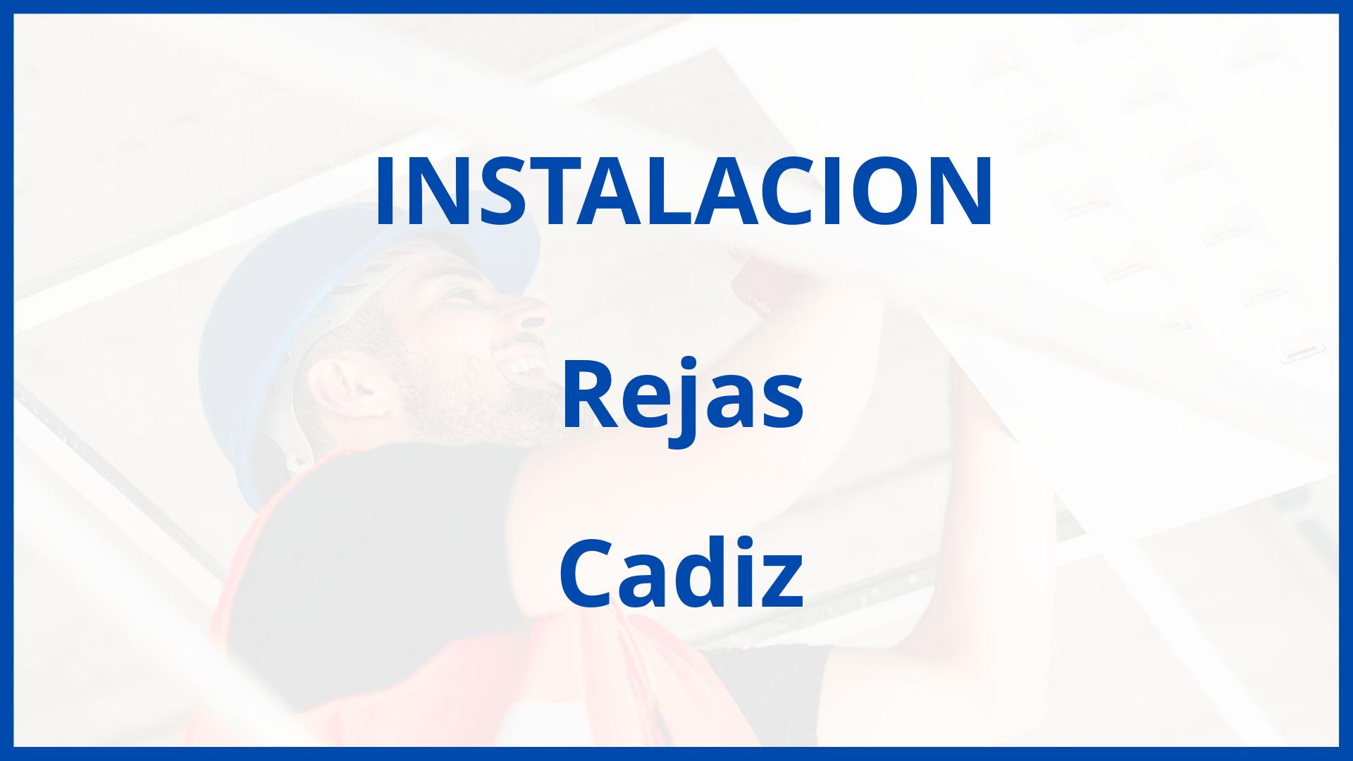 Instalacion De Rejas