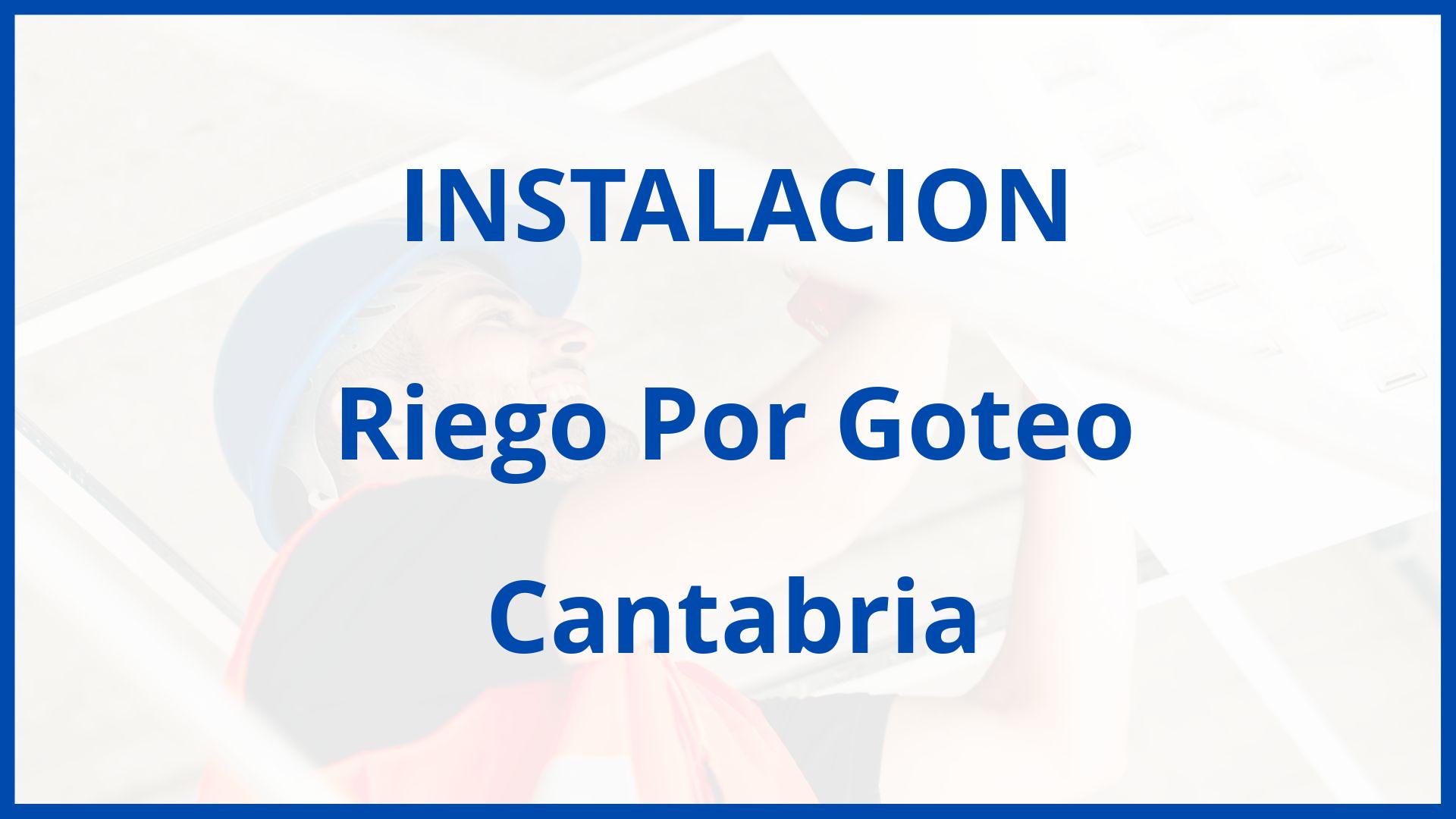 Instalacion De Riego Por Goteo